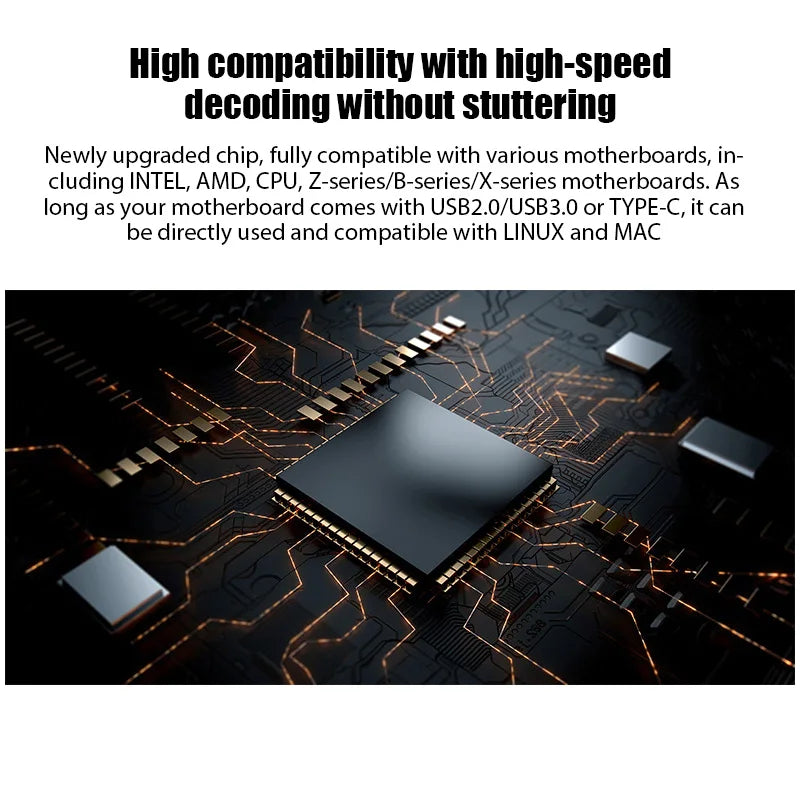 USB 3.0 Video Capture Card 4K 60HZ HDMI-compatible Video Grabber Live Streaming Box Recording for PS4 XBOX Phone Game DVD Camera - Wayal Store