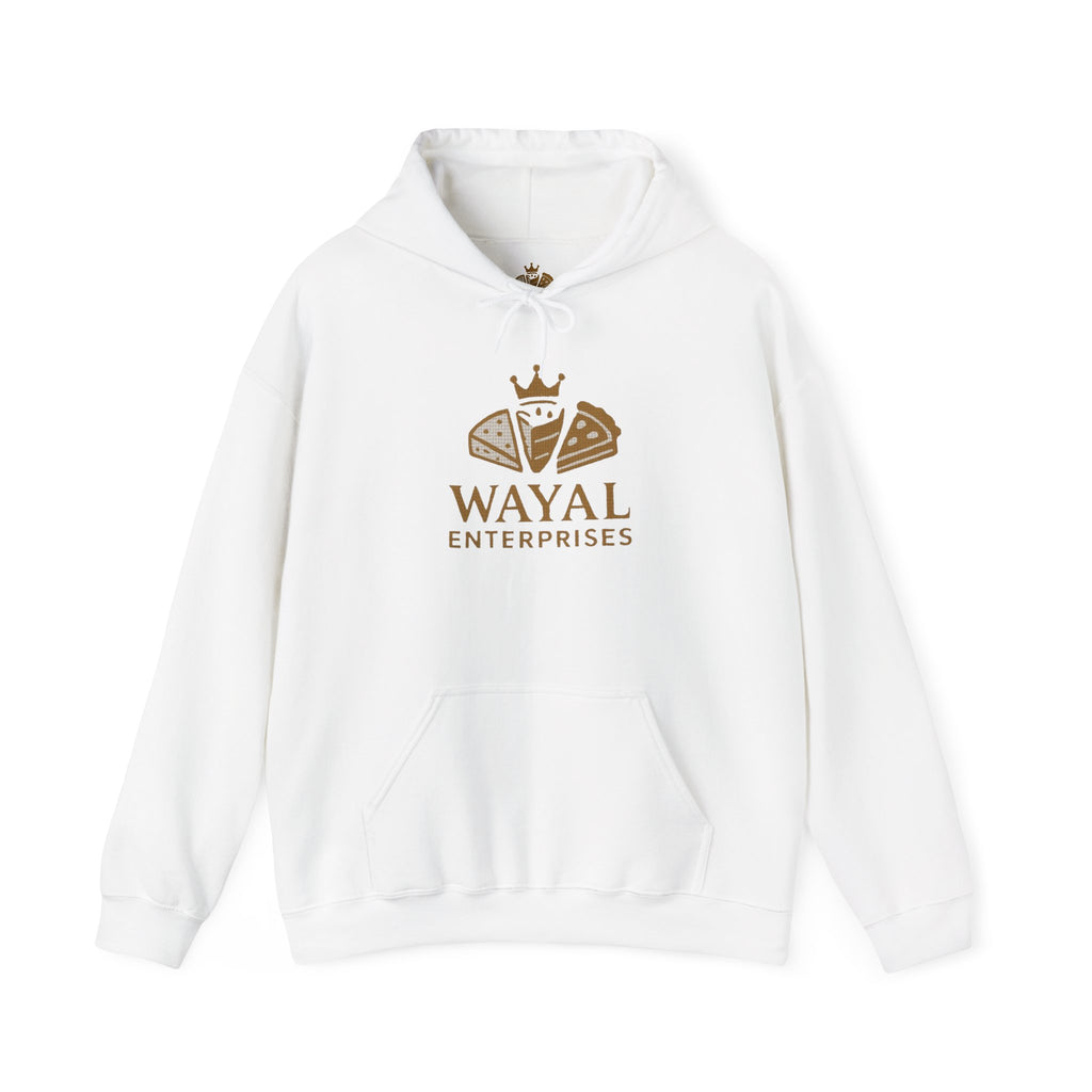 Crown Logo Unisex Hoodie, Cozy Streetwear, Gift for Him/Her, Casual Outfit, Comfortable Layering - Wayal Store