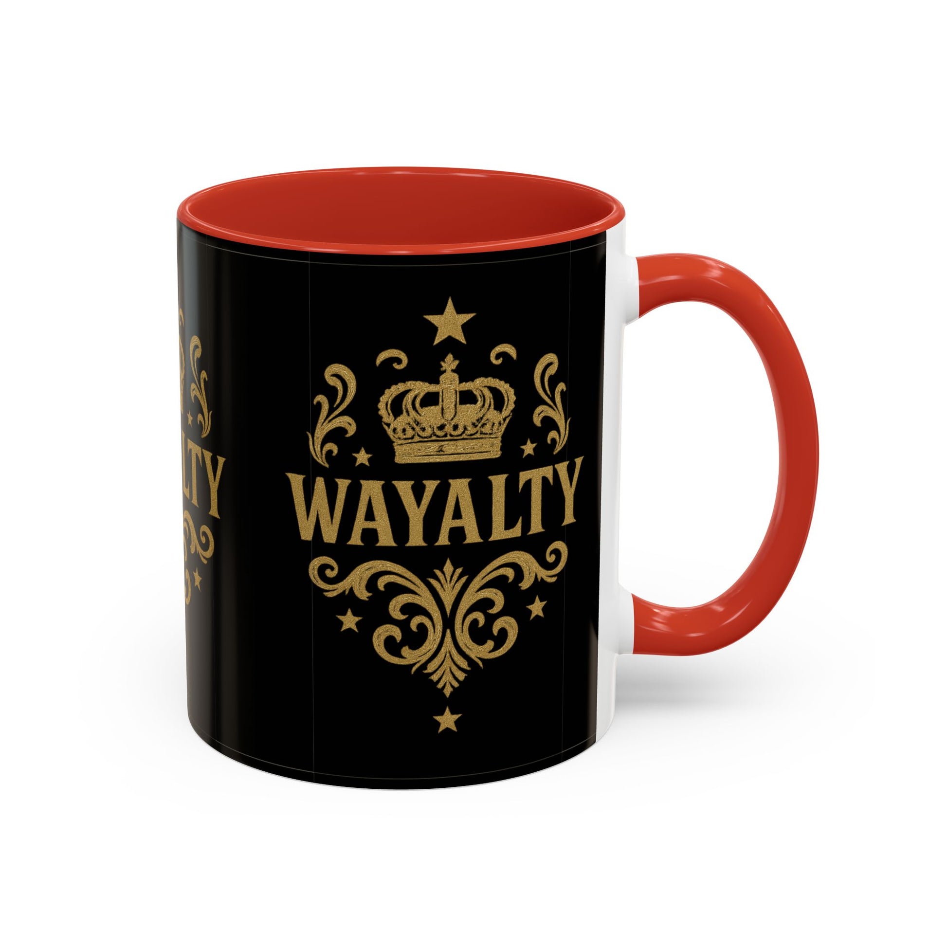 Wayalty-Themed Accent Coffee Mug - Elegant Drinkware for Confidence & Celebration | Perfect Gift for Coffee Lovers, Birthdays, [...] - Wayal Store