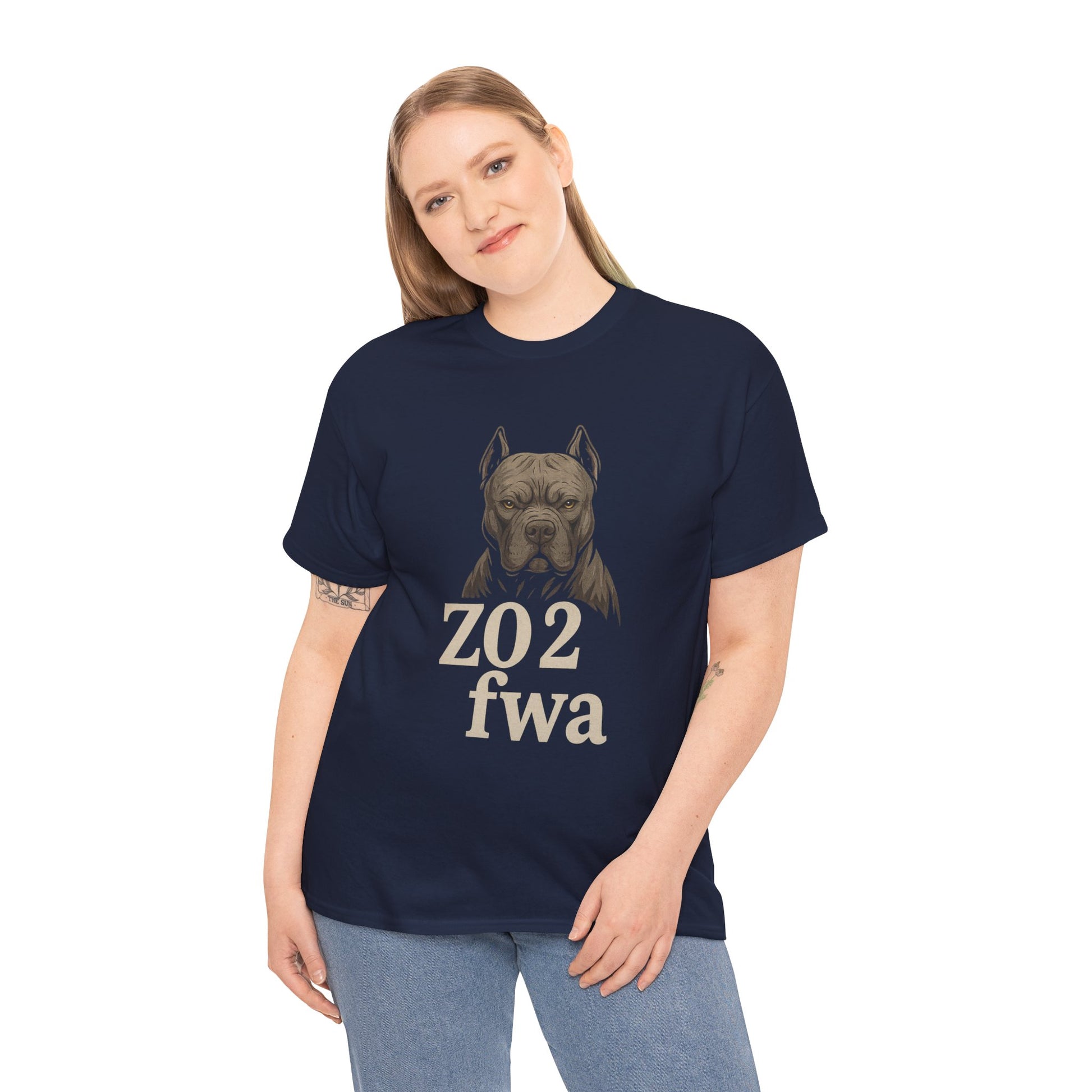 Stylish Dog-Themed Unisex Heavy Cotton Tee, Pet Lover Gift, Casual Wear, Animal Lover Apparel, Unique Graphic Tee, Everyday T-Shirt - Wayal Store
