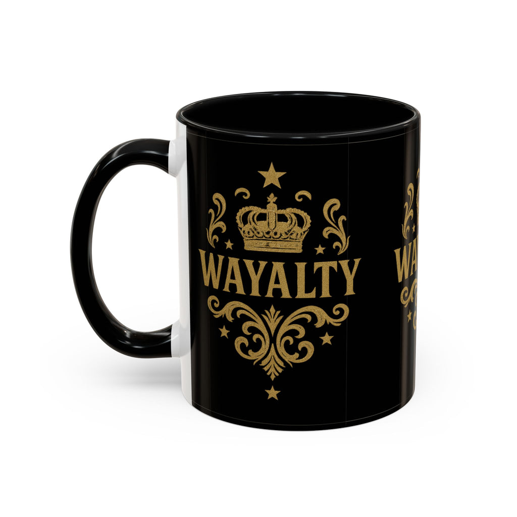 Wayalty-Themed Accent Coffee Mug - Elegant Drinkware for Confidence & Celebration | Perfect Gift for Coffee Lovers, Birthdays, [...] - Wayal Store