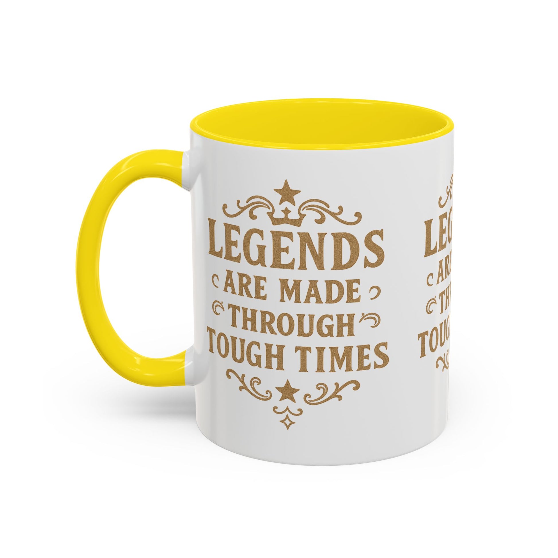 Legends Coffee Mug - Inspirational Drinkware, Gift for Motivational Quotes, Unique Housewarming, Cool Office Mug, 11oz & 15oz - Wayal Store