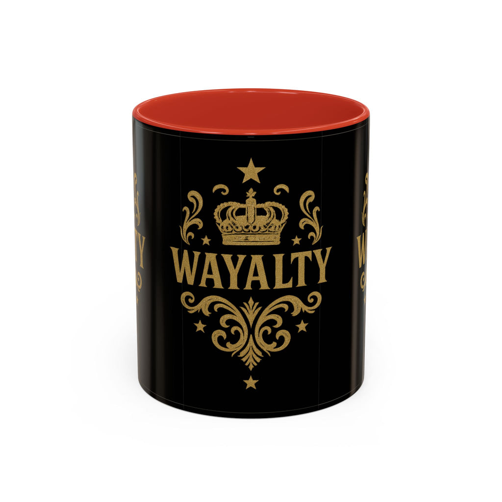 Wayalty-Themed Accent Coffee Mug - Elegant Drinkware for Confidence & Celebration | Perfect Gift for Coffee Lovers, Birthdays, [...] - Wayal Store