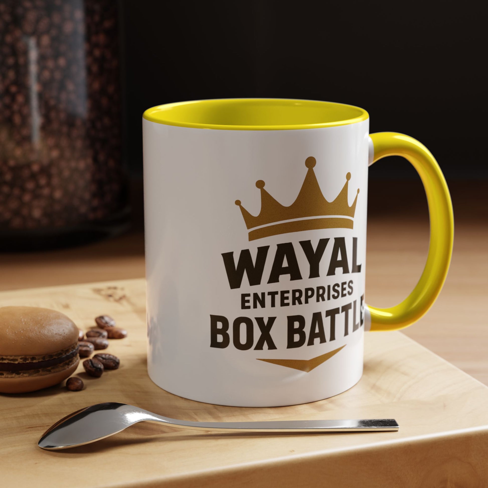 Custom Box Battle Coffee Mug - Unique Gift for Competitors