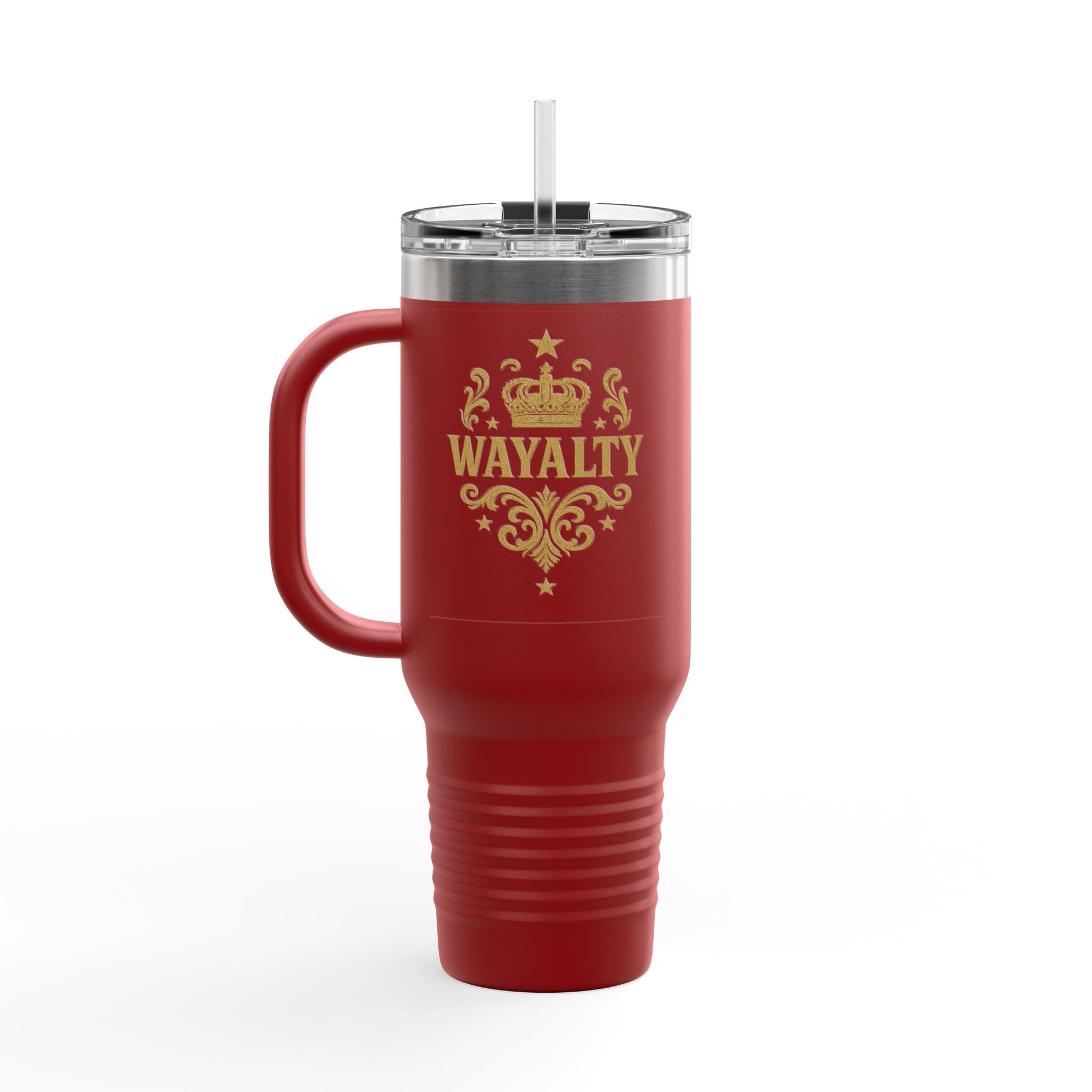 Insulated Travel Mug with Wayalty Design, 40oz Coffee Tumbler, Perfect for On-the-Go, Great Gift for Drinkware Lovers, BPA-Free - Wayal Store