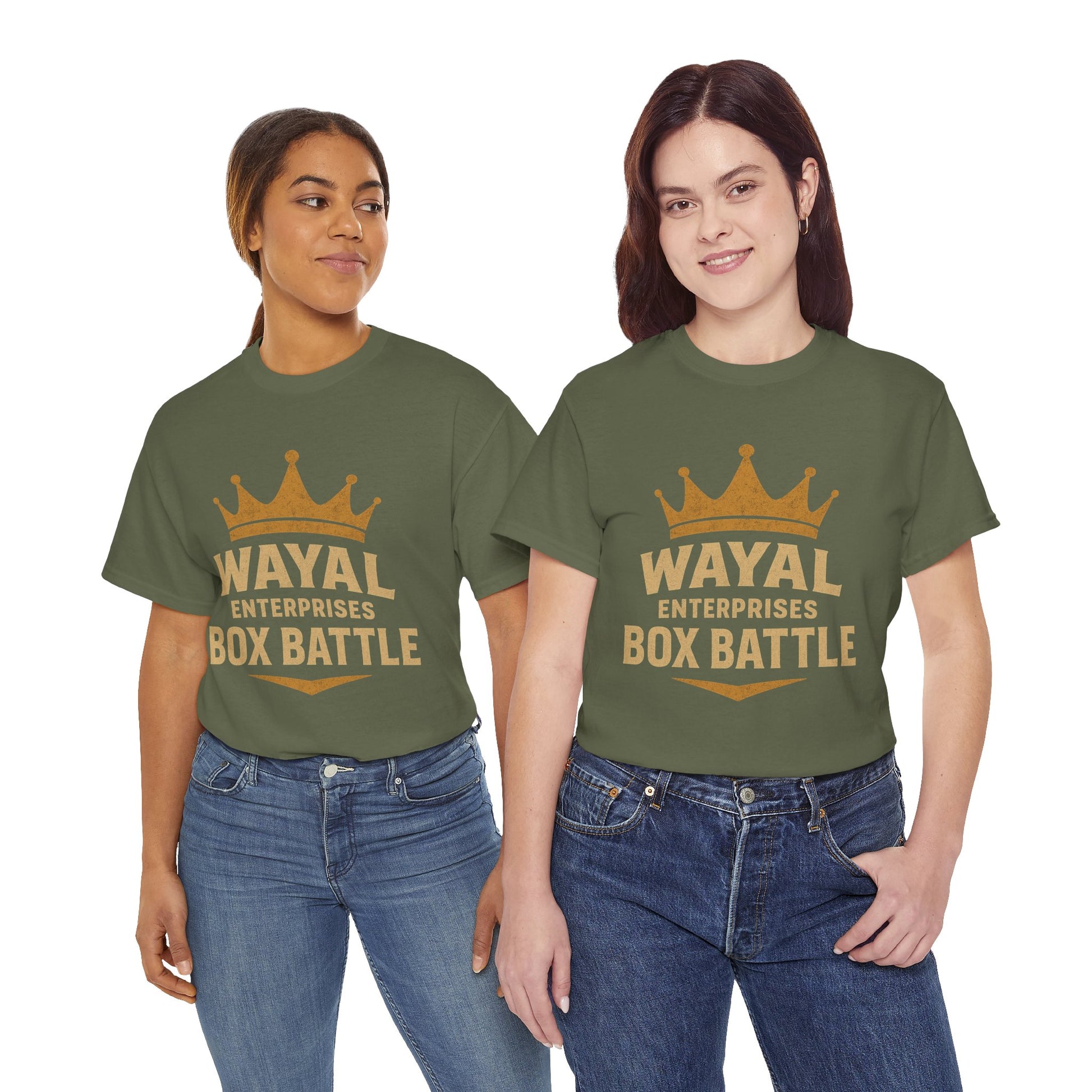 Wayal Enterprises Box Battle Unisex Heavy Cotton Tee