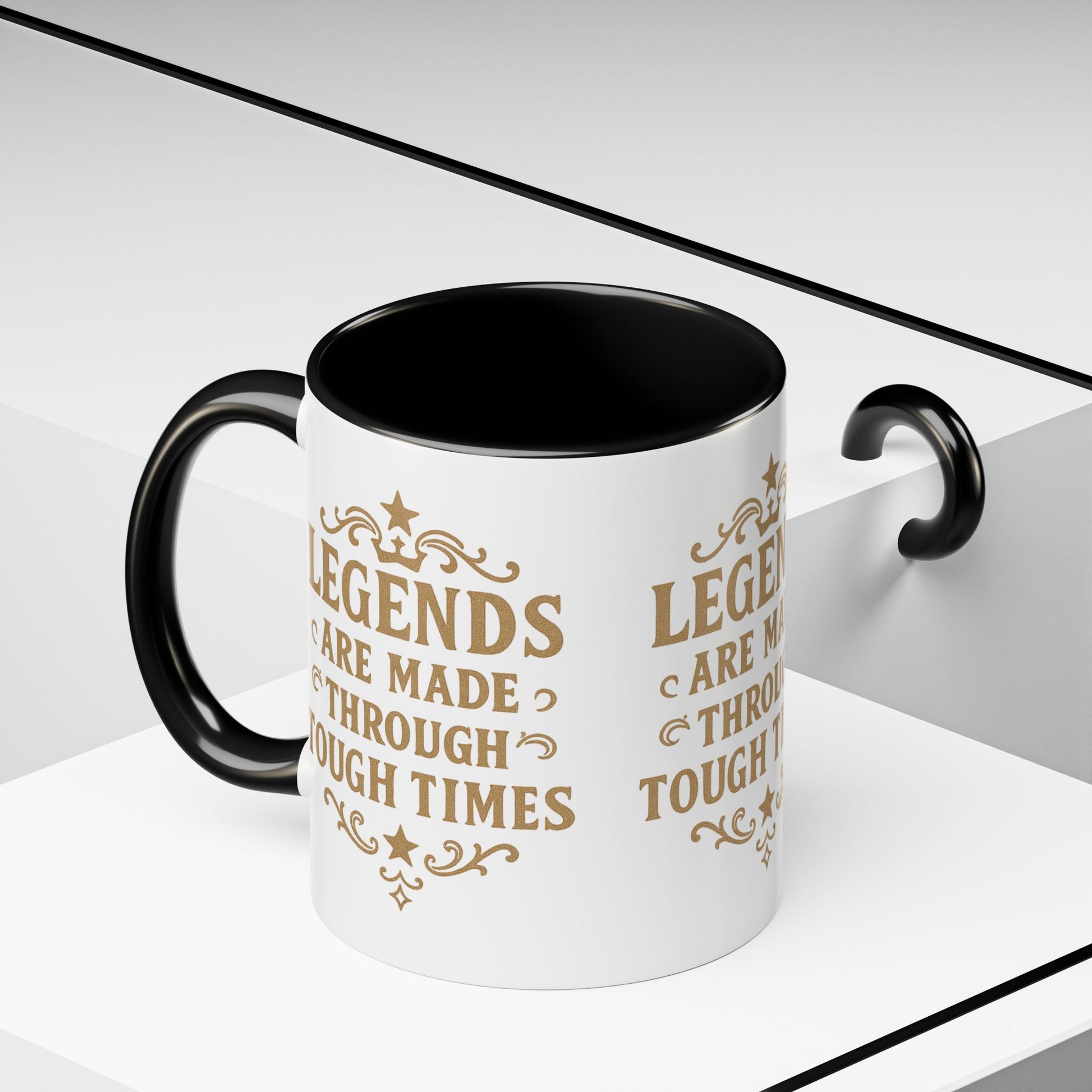 Legends Coffee Mug - Inspirational Drinkware, Gift for Motivational Quotes, Unique Housewarming, Cool Office Mug, 11oz & 15oz - Wayal Store