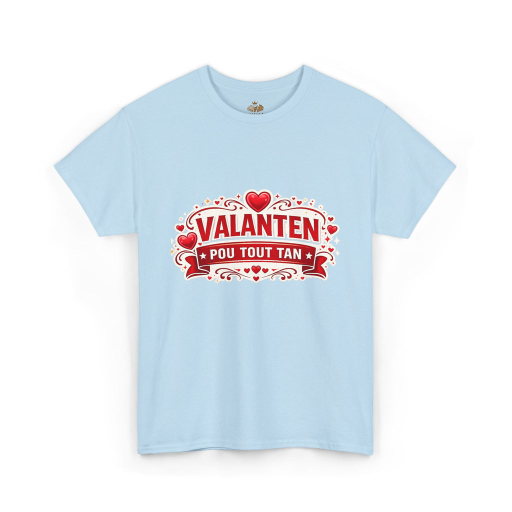 Valanten Pou Tout Tan Tee — Haitian Creole Valentine T-Shirt - Wayal Store