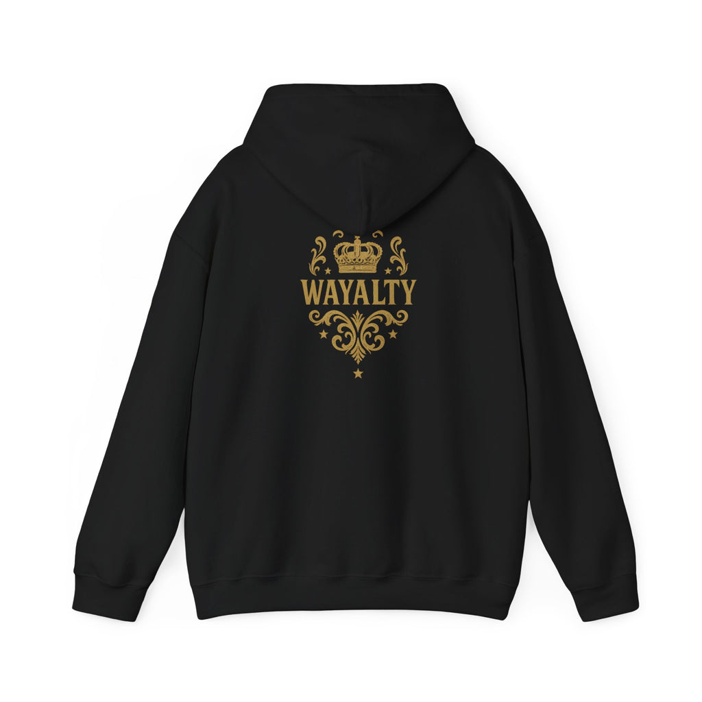 Crown Logo Unisex Hoodie, Cozy Streetwear, Gift for Him/Her, Casual Outfit, Comfortable Layering - Wayal Store