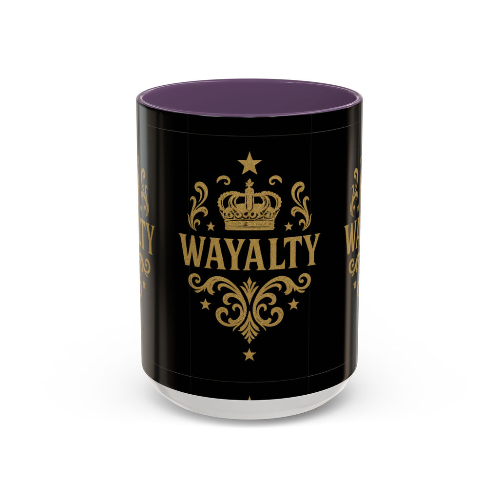 Wayalty-Themed Accent Coffee Mug - Elegant Drinkware for Confidence & Celebration | Perfect Gift for Coffee Lovers, Birthdays, [...] - Wayal Store