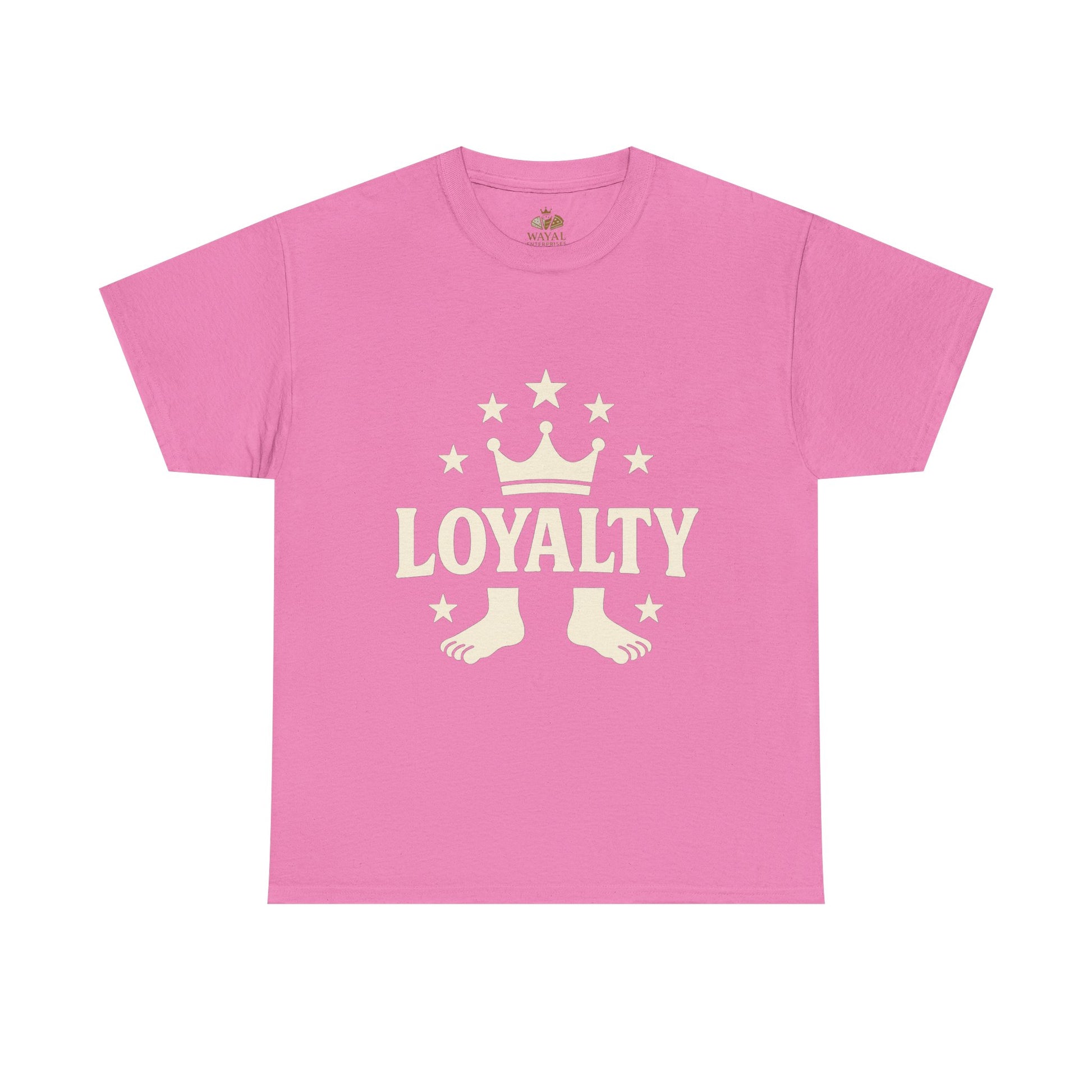 Loyalty Unisex Heavy Cotton Tee, Casual Tee, Streetwear Shirt, Gift for Friends, Everyday Wear, Graphic Tee - Wayal Store