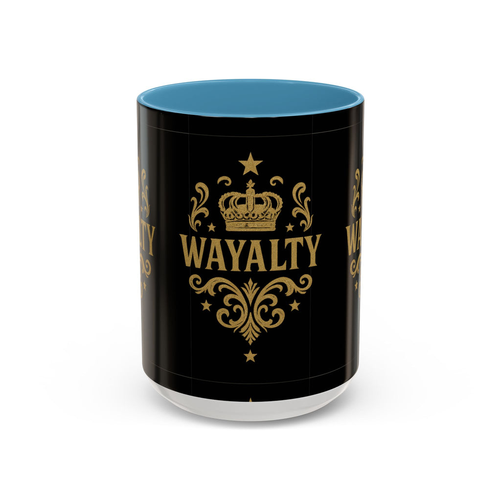 Wayalty-Themed Accent Coffee Mug - Elegant Drinkware for Confidence & Celebration | Perfect Gift for Coffee Lovers, Birthdays, [...] - Wayal Store
