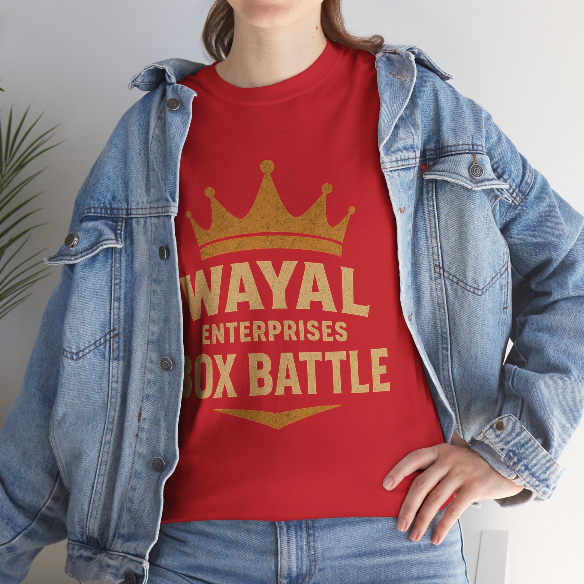 Wayal Enterprises Box Battle Unisex Heavy Cotton Tee