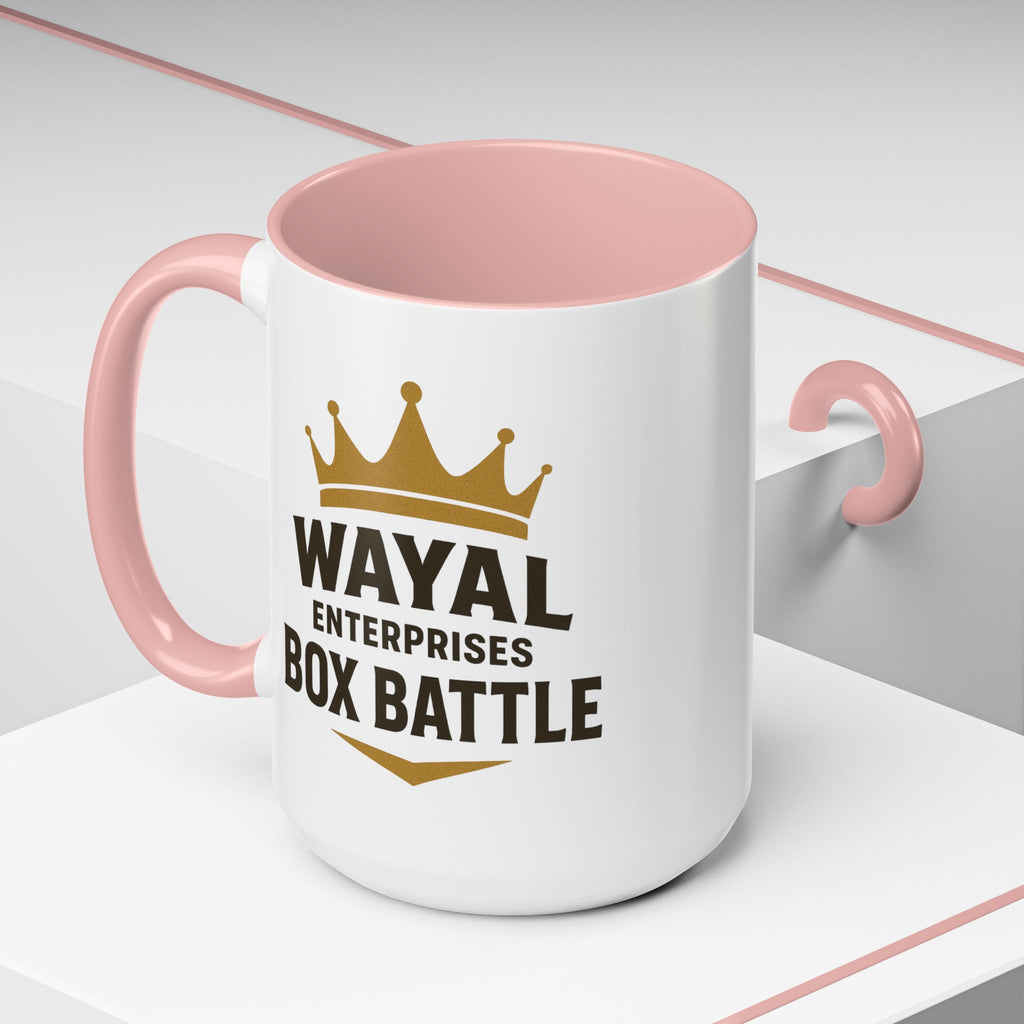 Custom Box Battle Coffee Mug - Unique Gift for Competitors