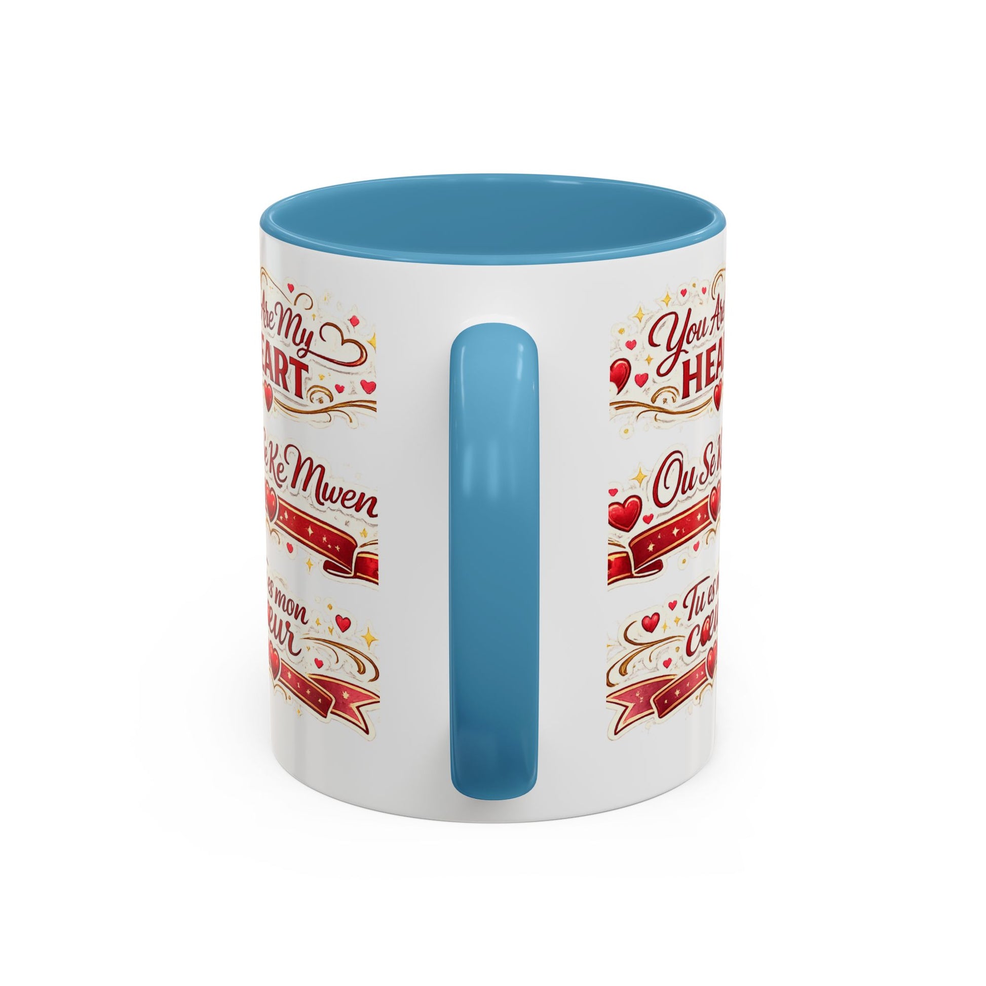You Are My Heart Accent Coffee Mug – Multilingual Love Gift (11/15oz) - Wayal Store