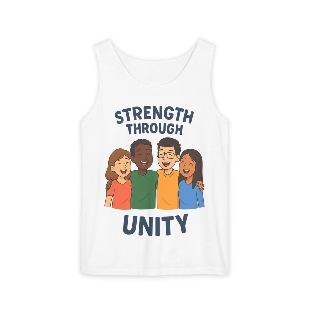 Unity Graphic Tank Top for Every Occasion, Inclusive Apparel, Strength in Unity, Casual Summer Wear, Perfect Gift for Friends - Wayal Store