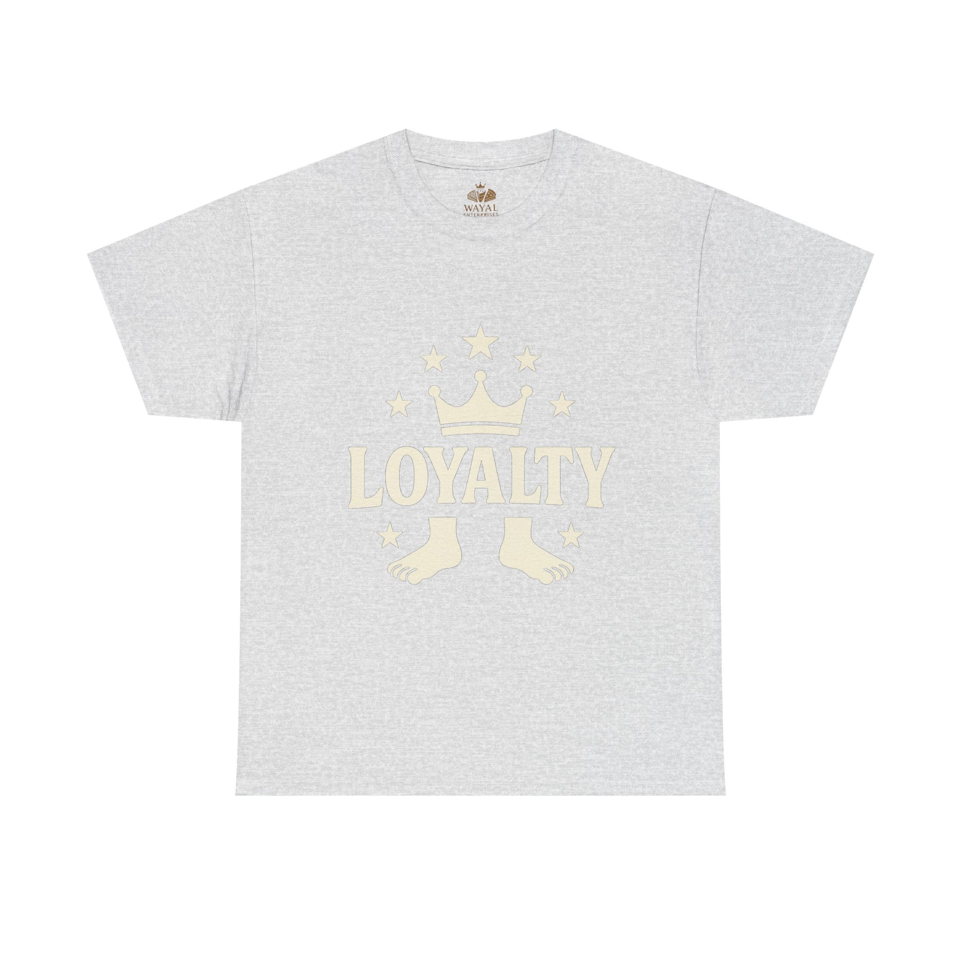 Loyalty Unisex Heavy Cotton Tee, Casual Tee, Streetwear Shirt, Gift for Friends, Everyday Wear, Graphic Tee - Wayal Store