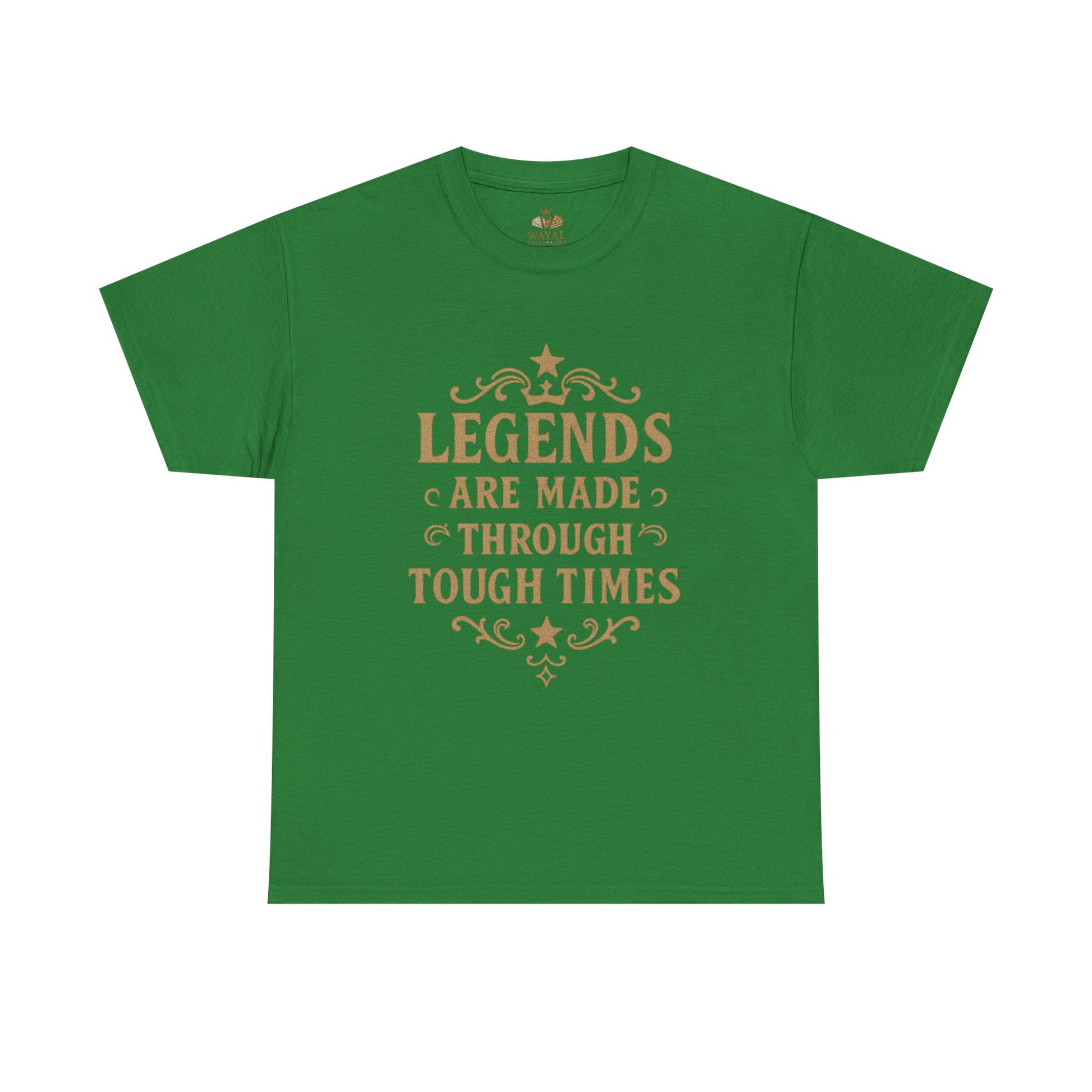 Inspirational Legends Tee, Legend T-Shirt, Motivational Cotton Shirt, Unisex Graphic Tee, Gift for Tough Times, Statement Tee - Wayal Store