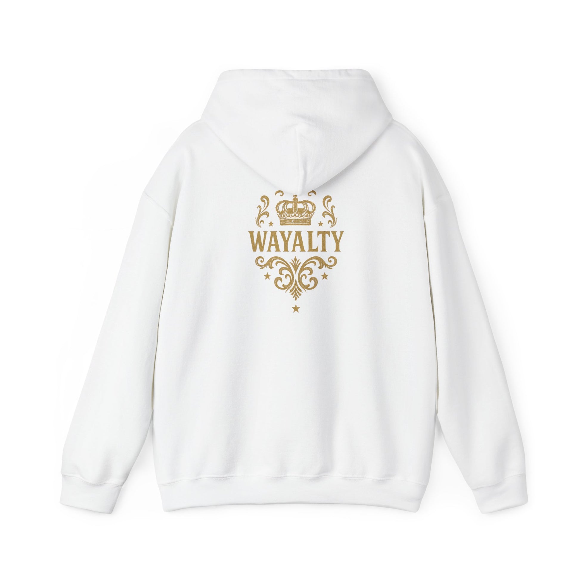 Crown Logo Unisex Hoodie, Cozy Streetwear, Gift for Him/Her, Casual Outfit, Comfortable Layering - Wayal Store