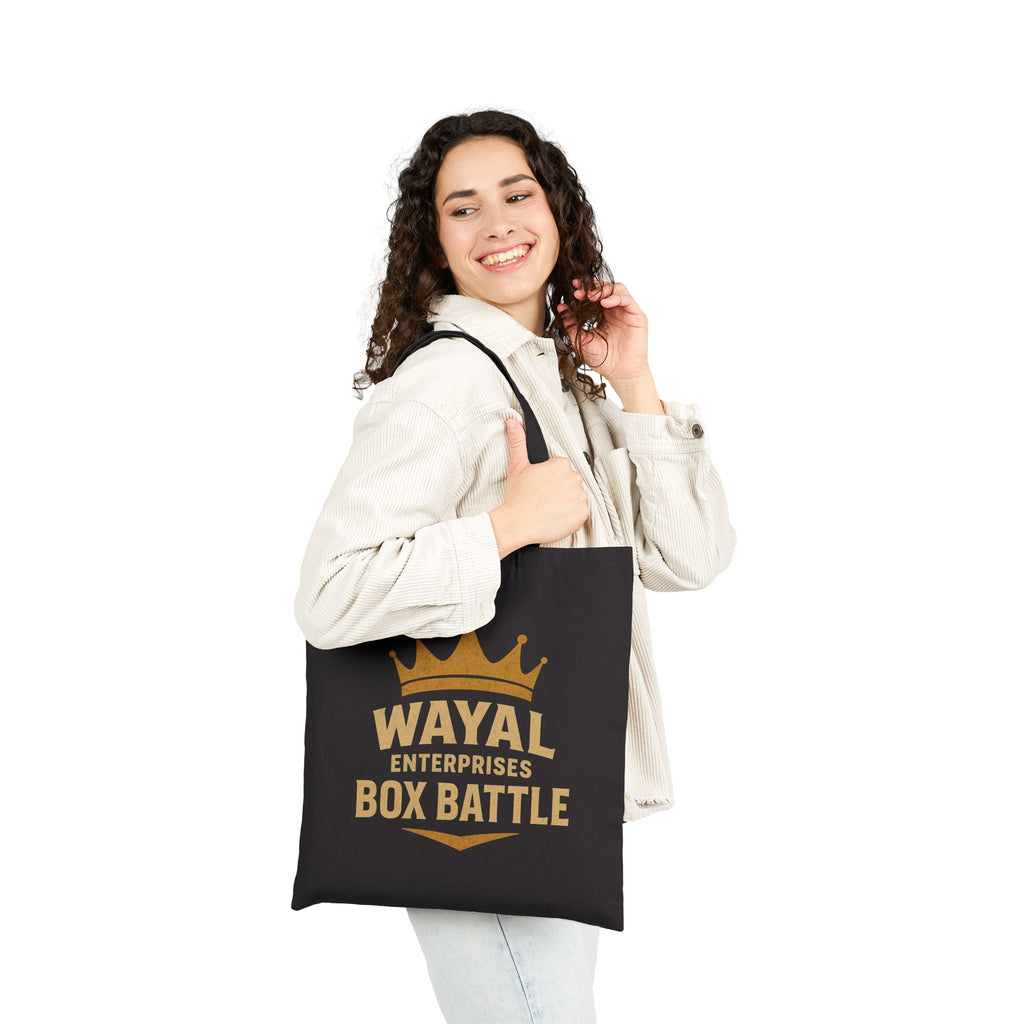 Box Battle Cotton Canvas Tote Bag