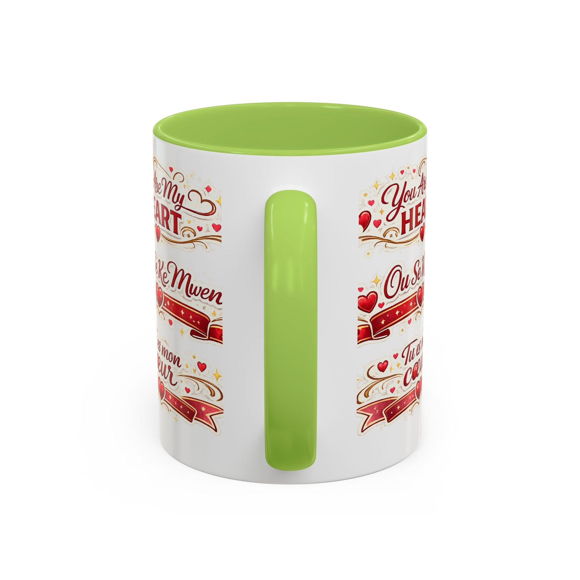 You Are My Heart Accent Coffee Mug – Multilingual Love Gift (11/15oz) - Wayal Store
