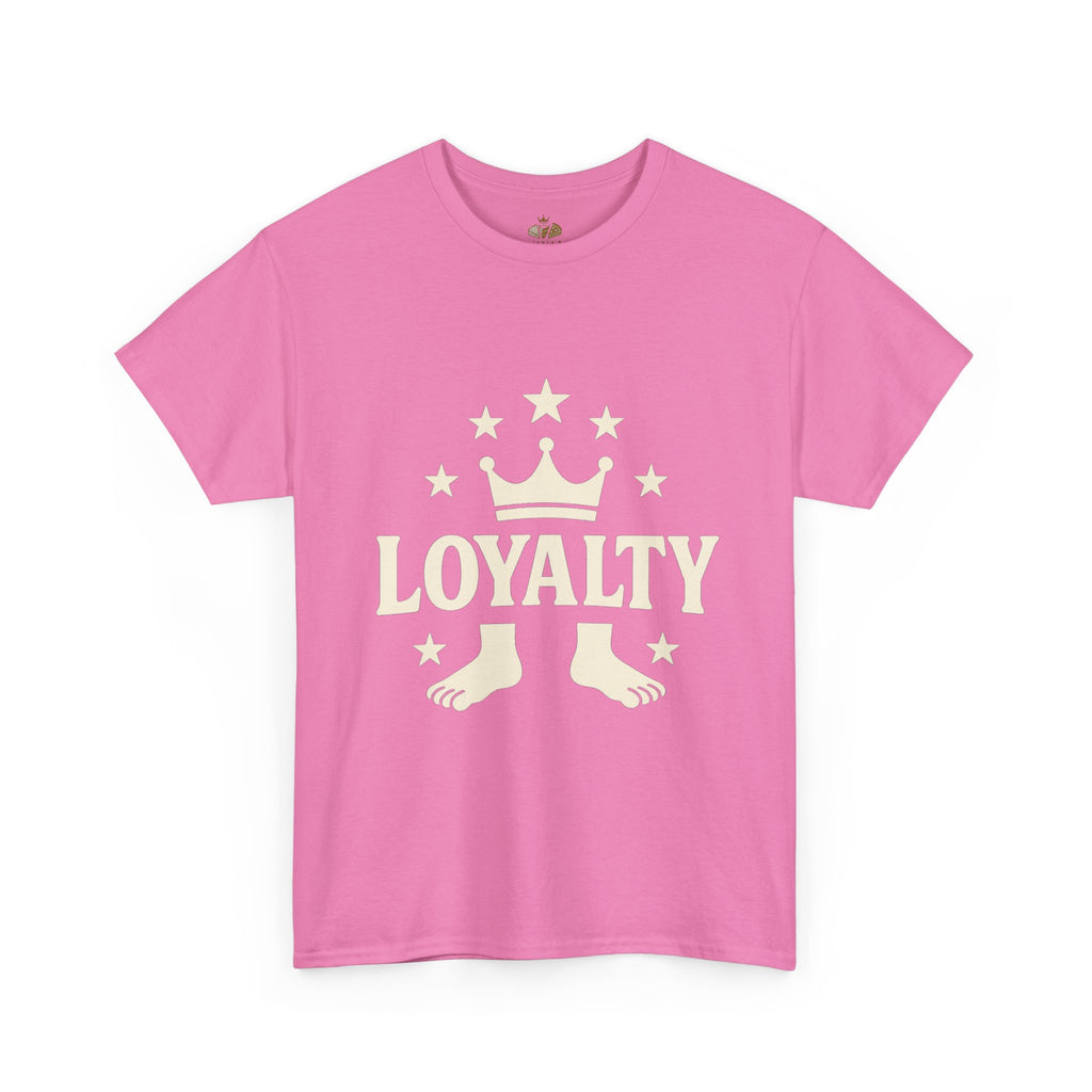 Loyalty Unisex Heavy Cotton Tee, Casual Tee, Streetwear Shirt, Gift for Friends, Everyday Wear, Graphic Tee - Wayal Store