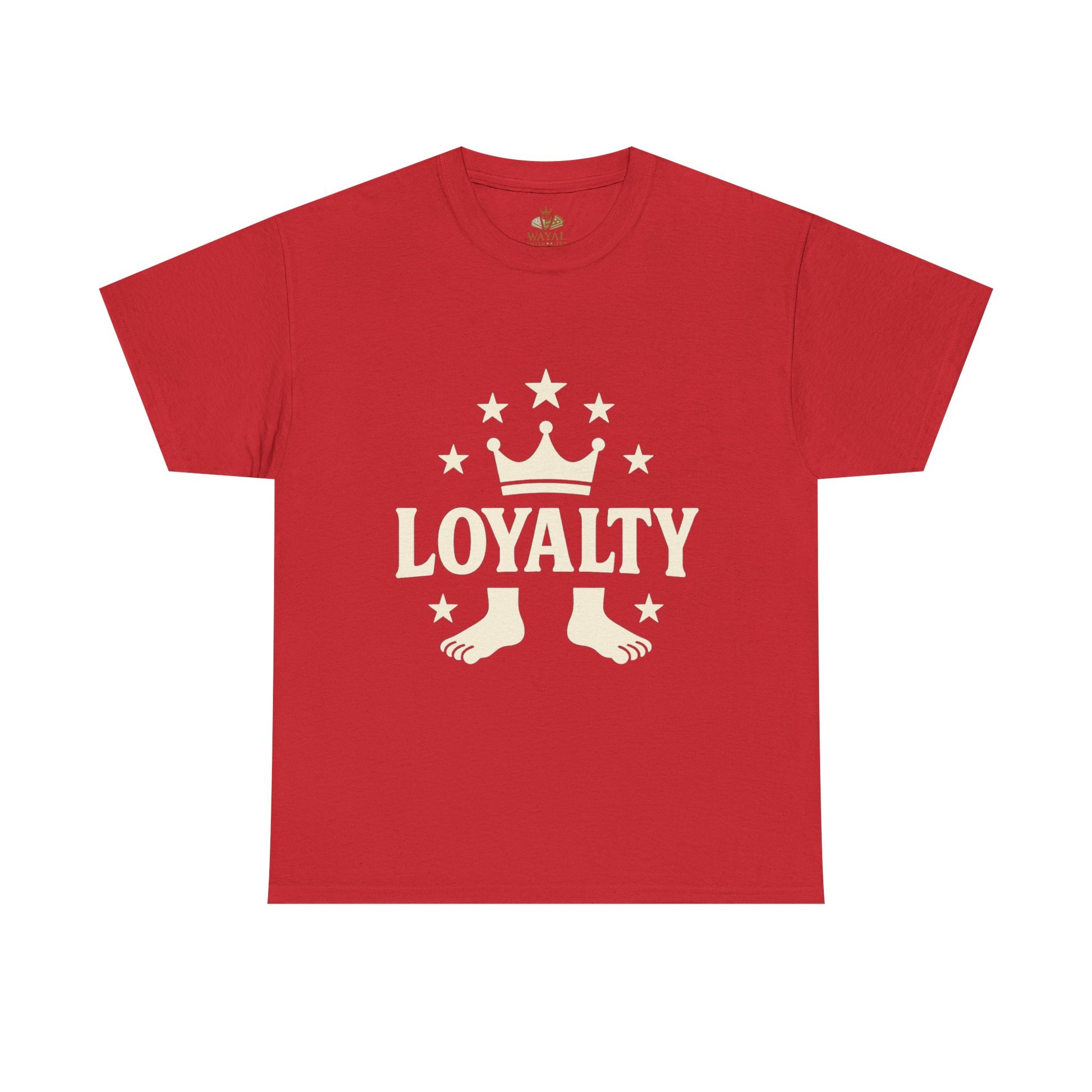 Loyalty Unisex Heavy Cotton Tee, Casual Tee, Streetwear Shirt, Gift for Friends, Everyday Wear, Graphic Tee - Wayal Store