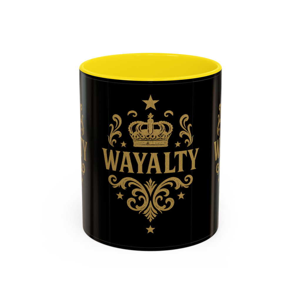 Wayalty-Themed Accent Coffee Mug - Elegant Drinkware for Confidence & Celebration | Perfect Gift for Coffee Lovers, Birthdays, [...] - Wayal Store