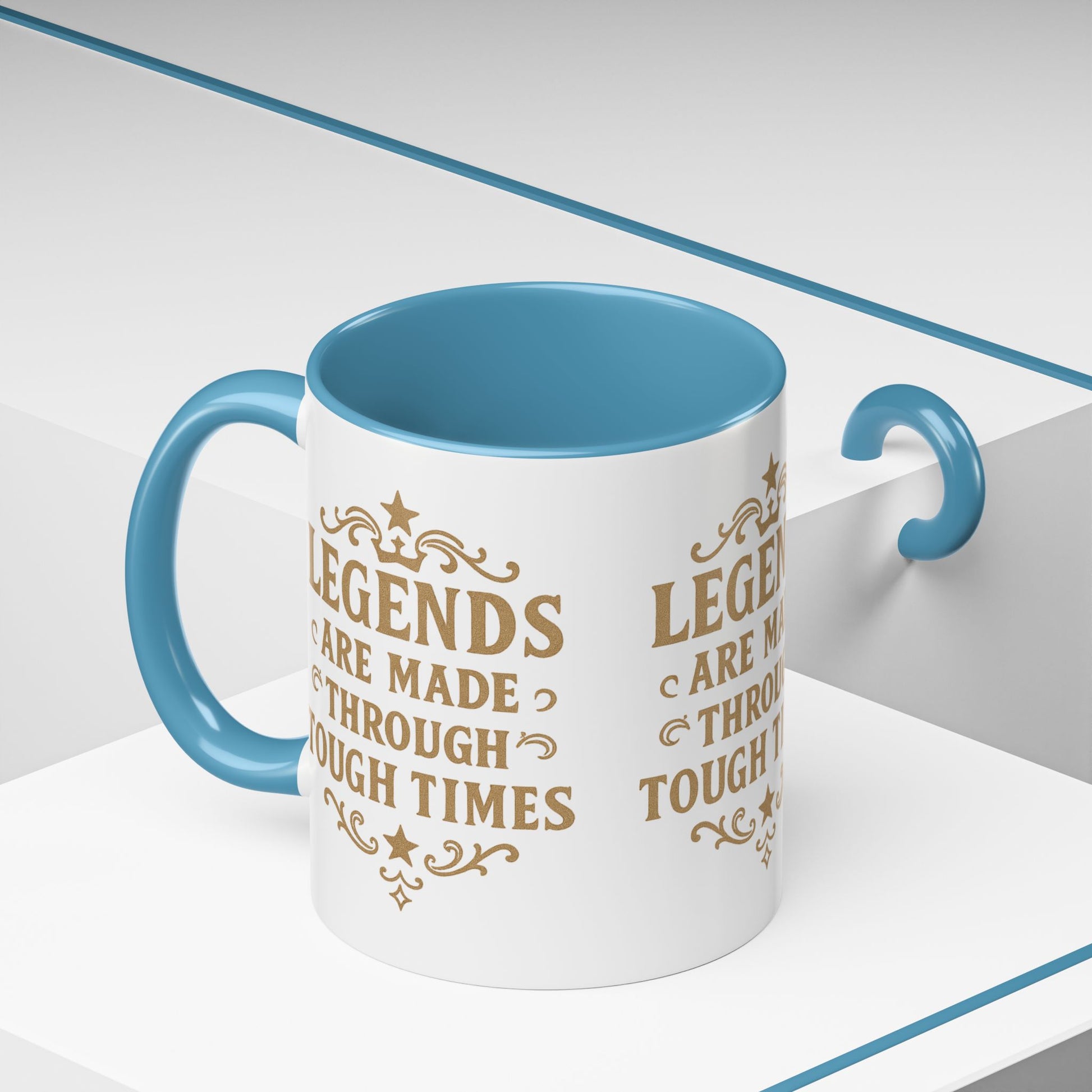 Legends Coffee Mug - Inspirational Drinkware, Gift for Motivational Quotes, Unique Housewarming, Cool Office Mug, 11oz & 15oz - Wayal Store