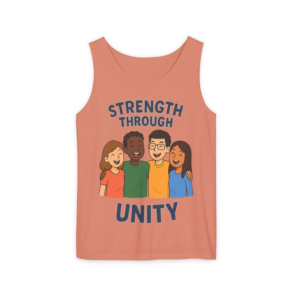 Unity Graphic Tank Top for Every Occasion, Inclusive Apparel, Strength in Unity, Casual Summer Wear, Perfect Gift for Friends - Wayal Store