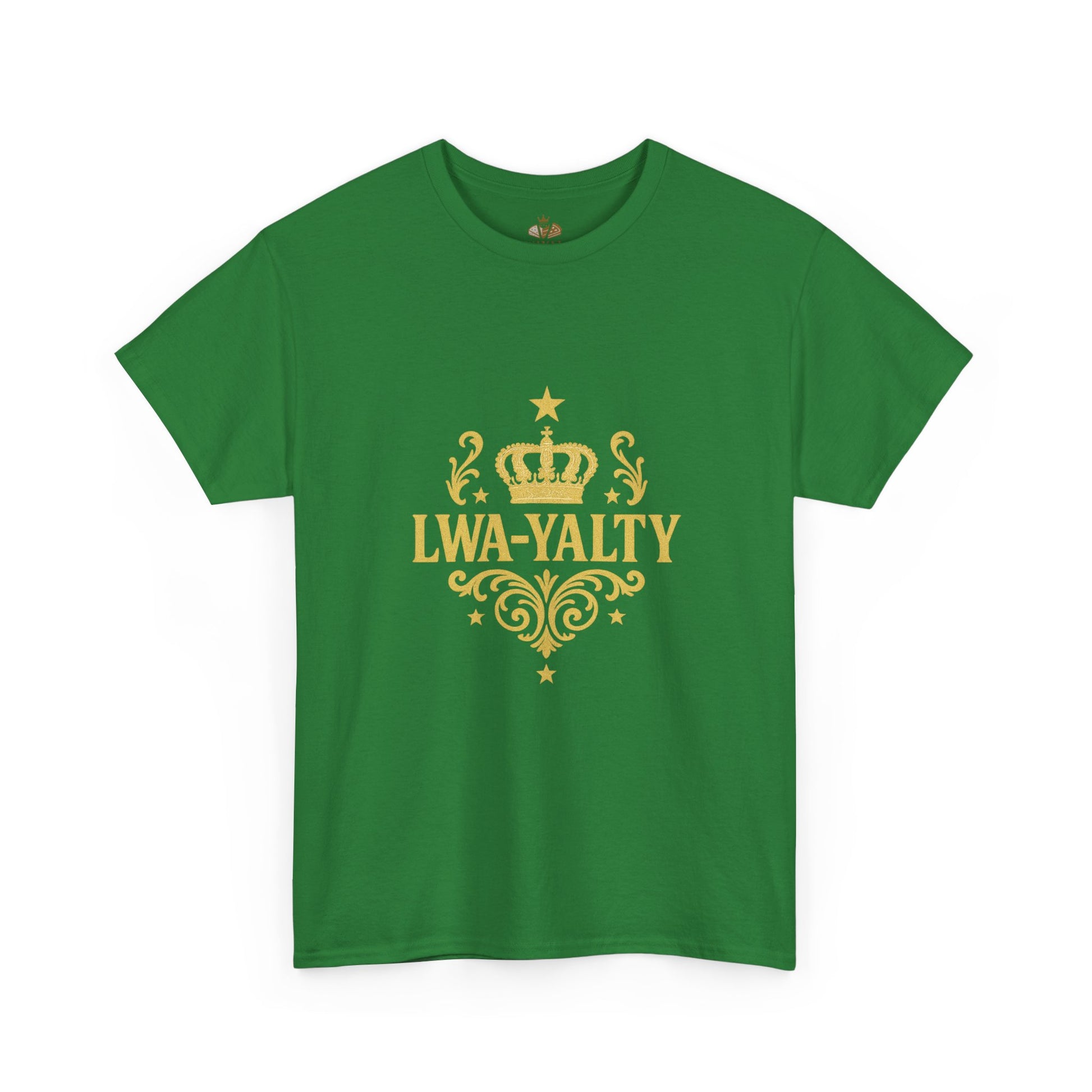 Crown Loyalty Tee - Unisex Heavy Cotton Shirt for Casual Wear, Gift for Royalty Lovers, Birthday, Friendship, Family Events - Wayal Store