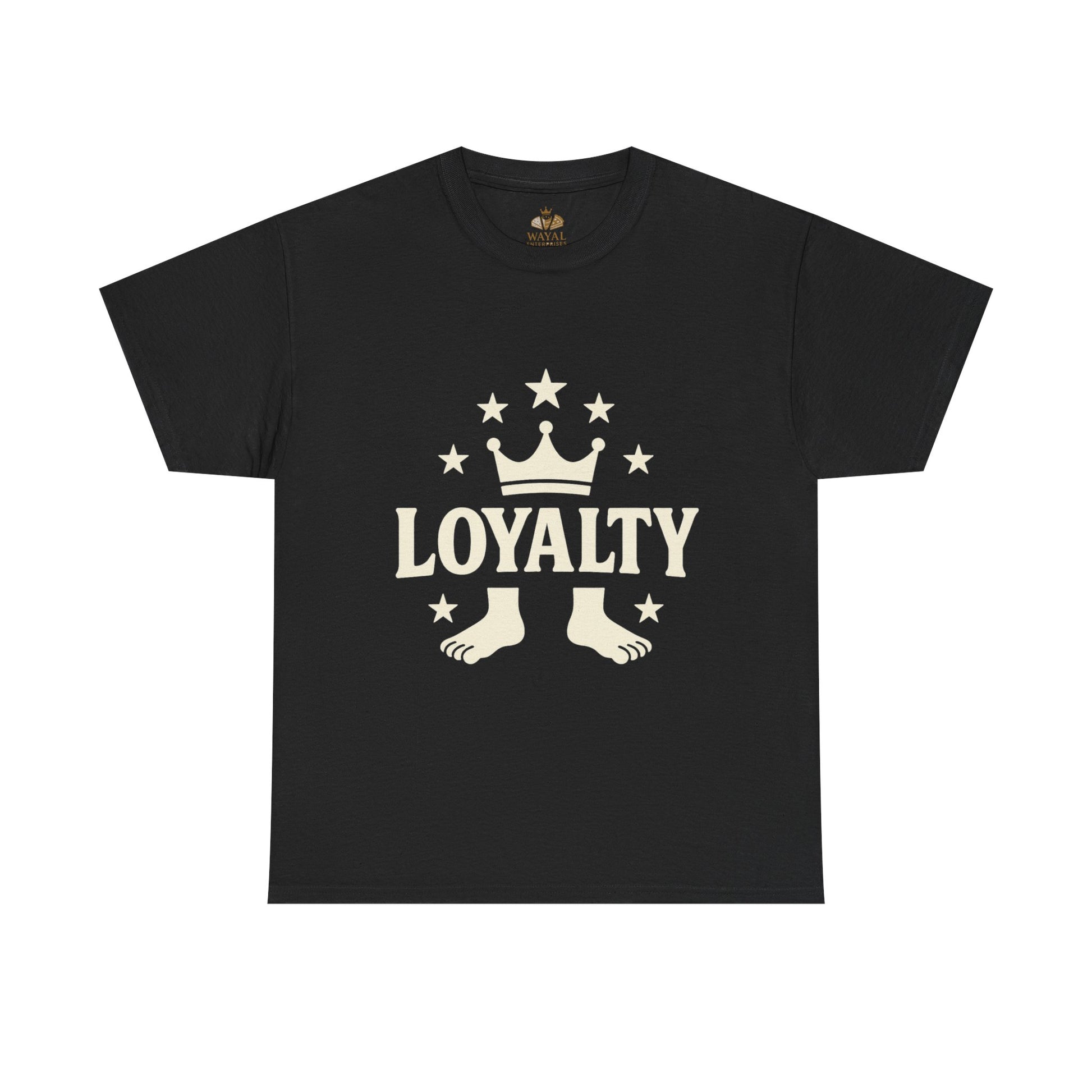 Loyalty Unisex Heavy Cotton Tee, Casual Tee, Streetwear Shirt, Gift for Friends, Everyday Wear, Graphic Tee - Wayal Store