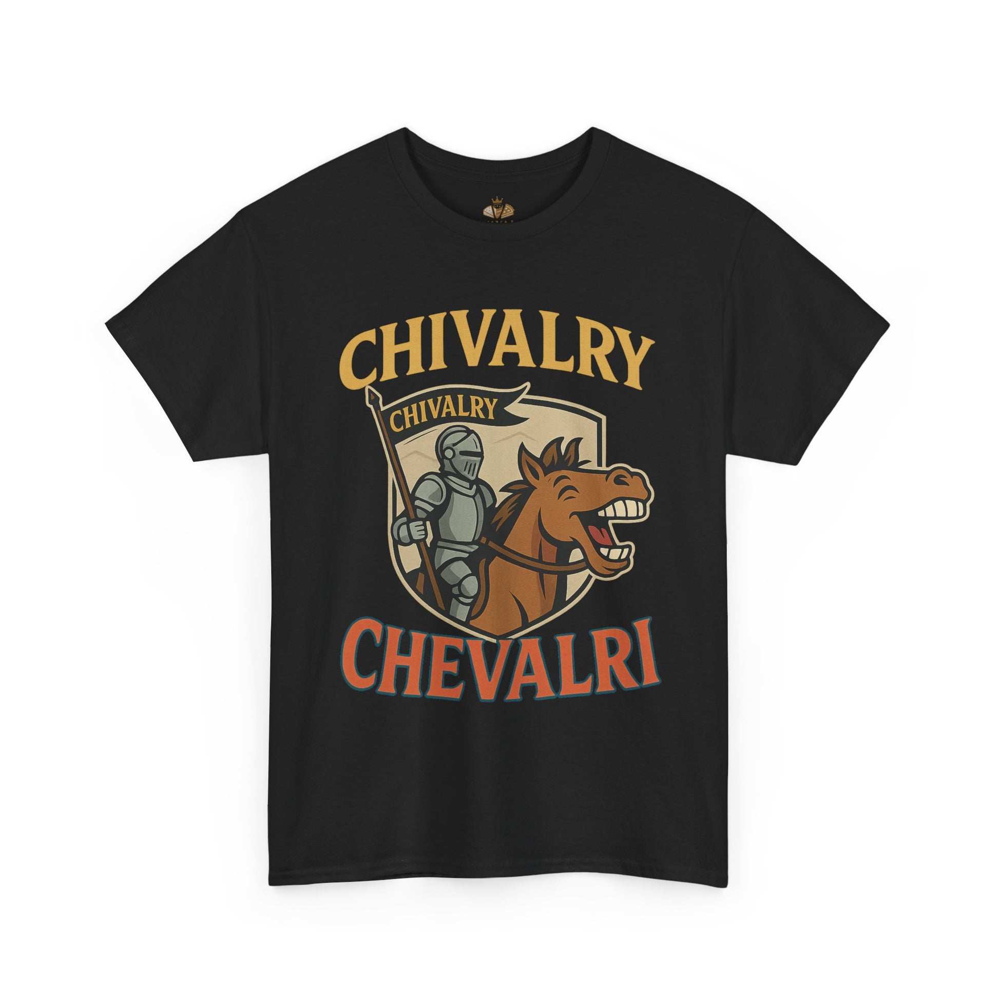 Chivalry-Themed Unisex Heavy Cotton Tee, Knight Shirt, Medieval Fan Apparel, Funny Gift, Renaissance Festival Clothing - Wayal Store