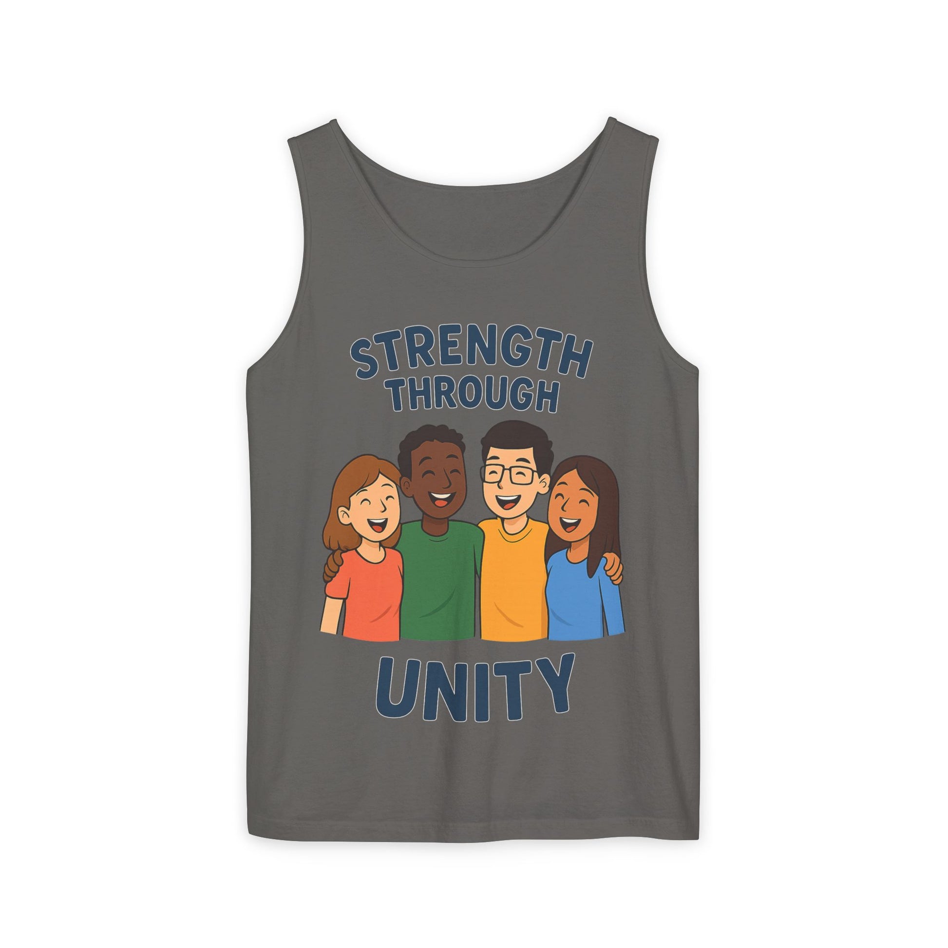 Unity Graphic Tank Top for Every Occasion, Inclusive Apparel, Strength in Unity, Casual Summer Wear, Perfect Gift for Friends - Wayal Store