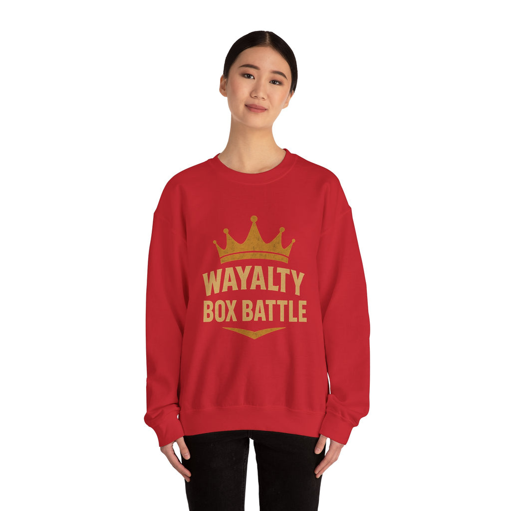 Wayalty Box Battle Crewneck Sweatshirt