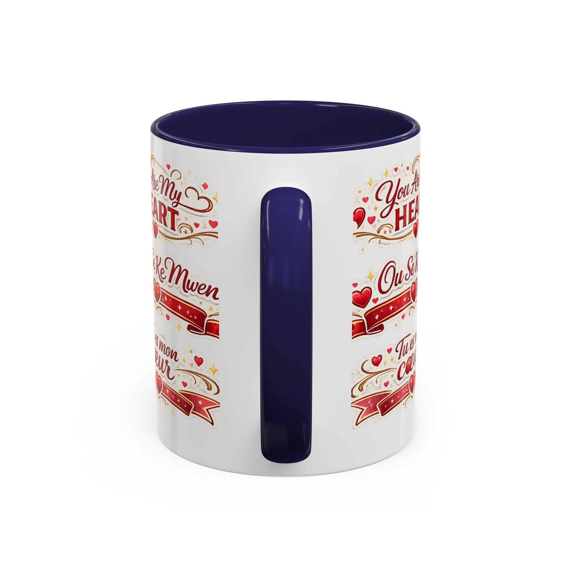 You Are My Heart Accent Coffee Mug – Multilingual Love Gift (11/15oz) - Wayal Store