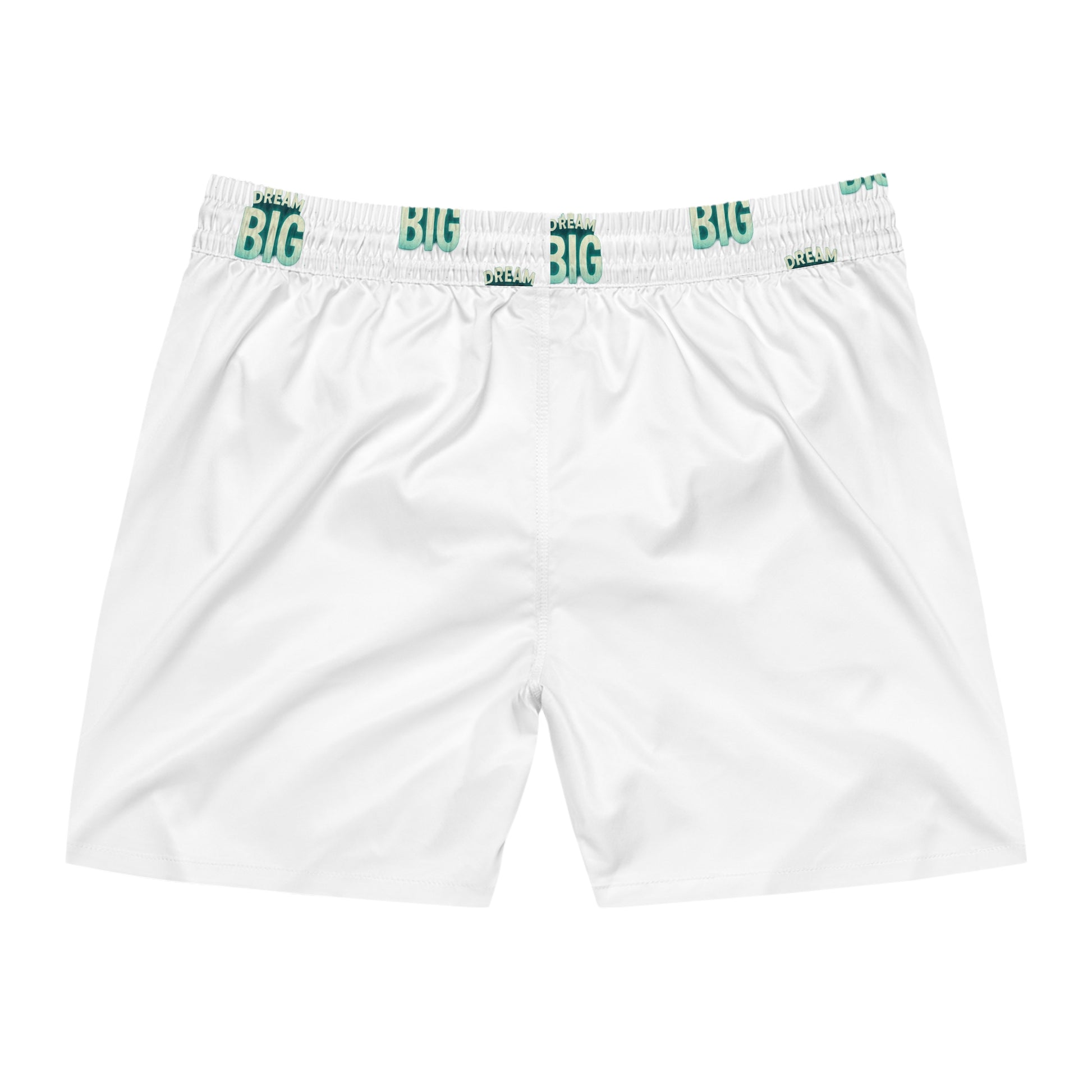 Mid-Length Swim Shorts - Motivational Beachwear - Right leg design - Wayal Store