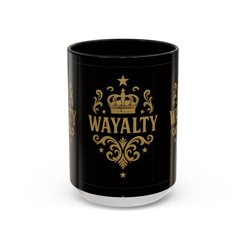 Wayalty-Themed Accent Coffee Mug - Elegant Drinkware for Confidence & Celebration | Perfect Gift for Coffee Lovers, Birthdays, [...] - Wayal Store