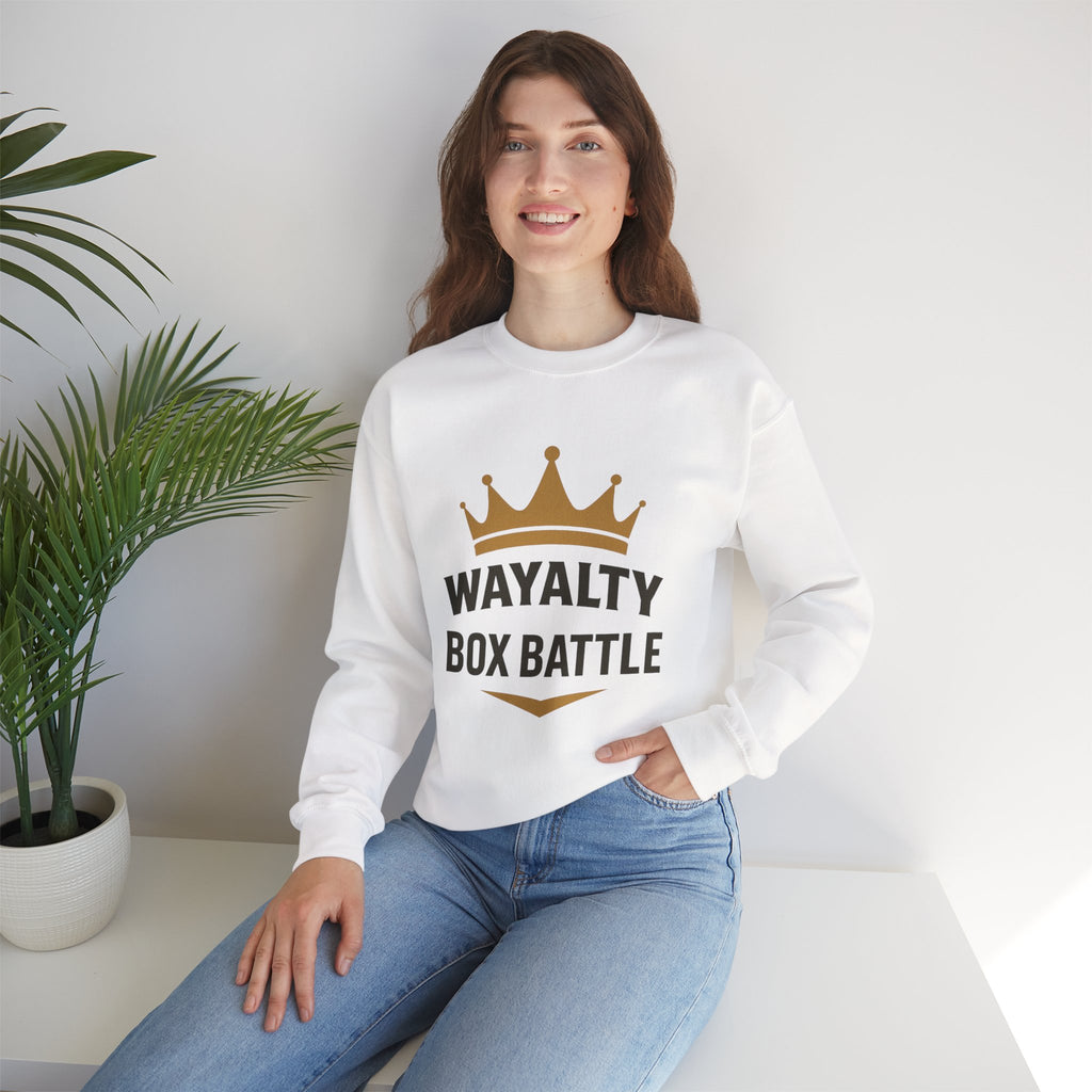 Wayalty Box Battle Crewneck Sweatshirt