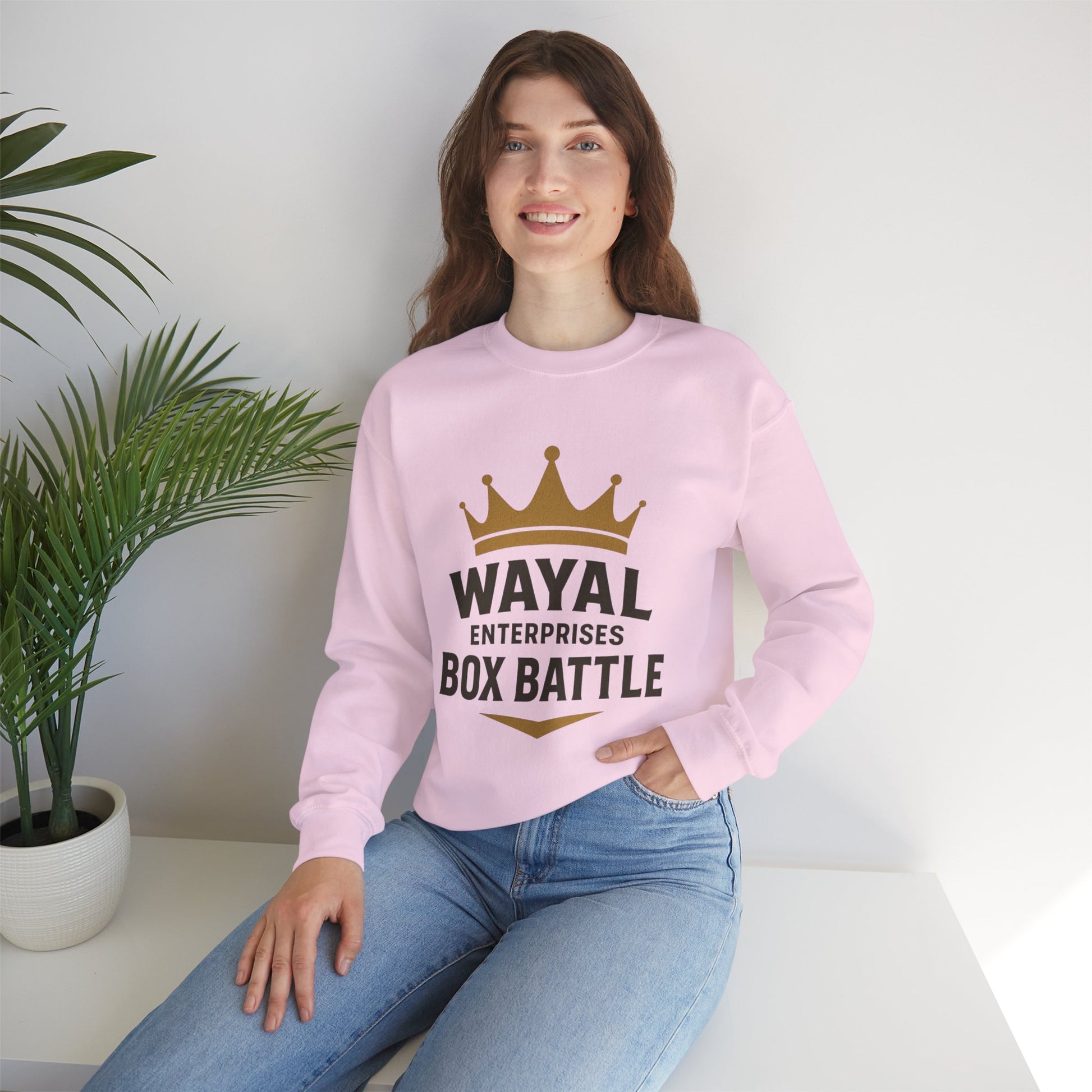Wayal Enterprises Box Battle Crewneck Sweatshirt