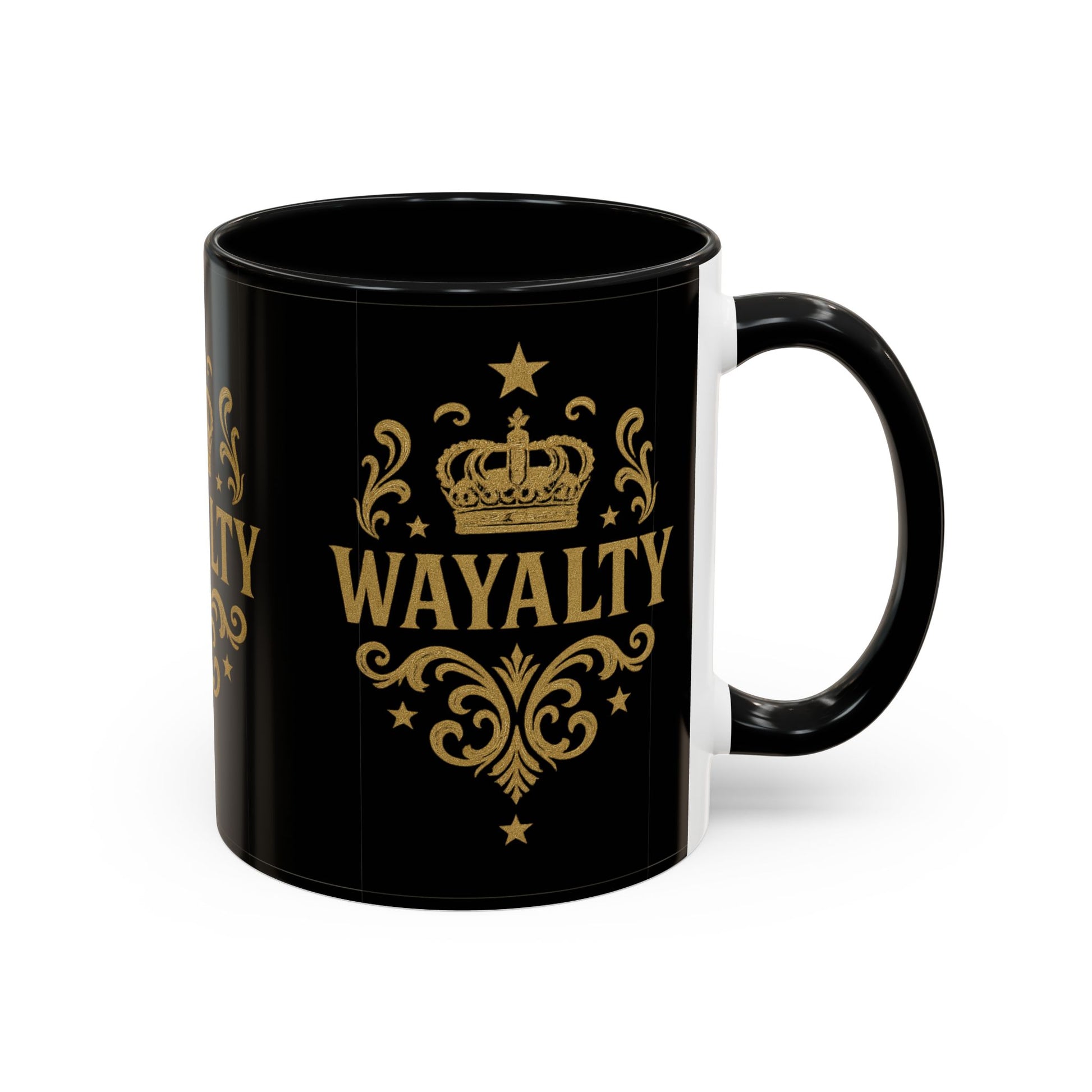 Wayalty-Themed Accent Coffee Mug - Elegant Drinkware for Confidence & Celebration | Perfect Gift for Coffee Lovers, Birthdays, [...] - Wayal Store