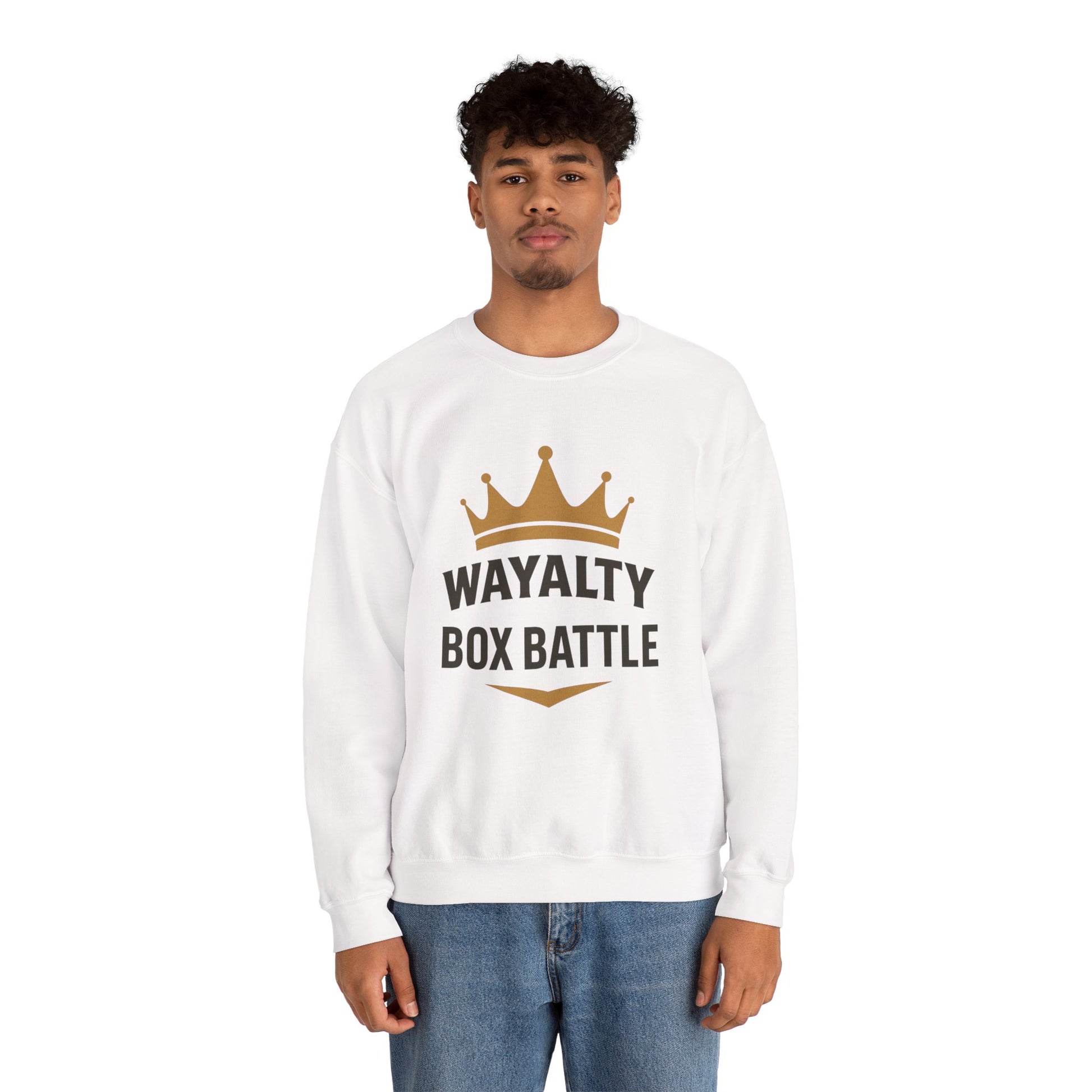 Wayalty Box Battle Crewneck Sweatshirt
