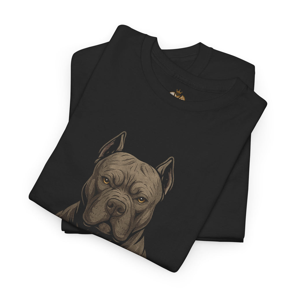 Stylish Dog-Themed Unisex Heavy Cotton Tee, Pet Lover Gift, Casual Wear, Animal Lover Apparel, Unique Graphic Tee, Everyday T-Shirt - Wayal Store