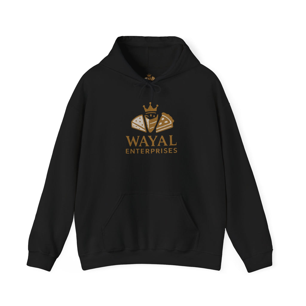 Crown Logo Unisex Hoodie, Cozy Streetwear, Gift for Him/Her, Casual Outfit, Comfortable Layering - Wayal Store