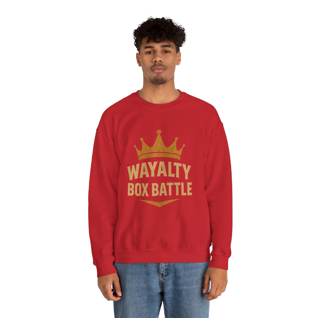 Wayalty Box Battle Crewneck Sweatshirt