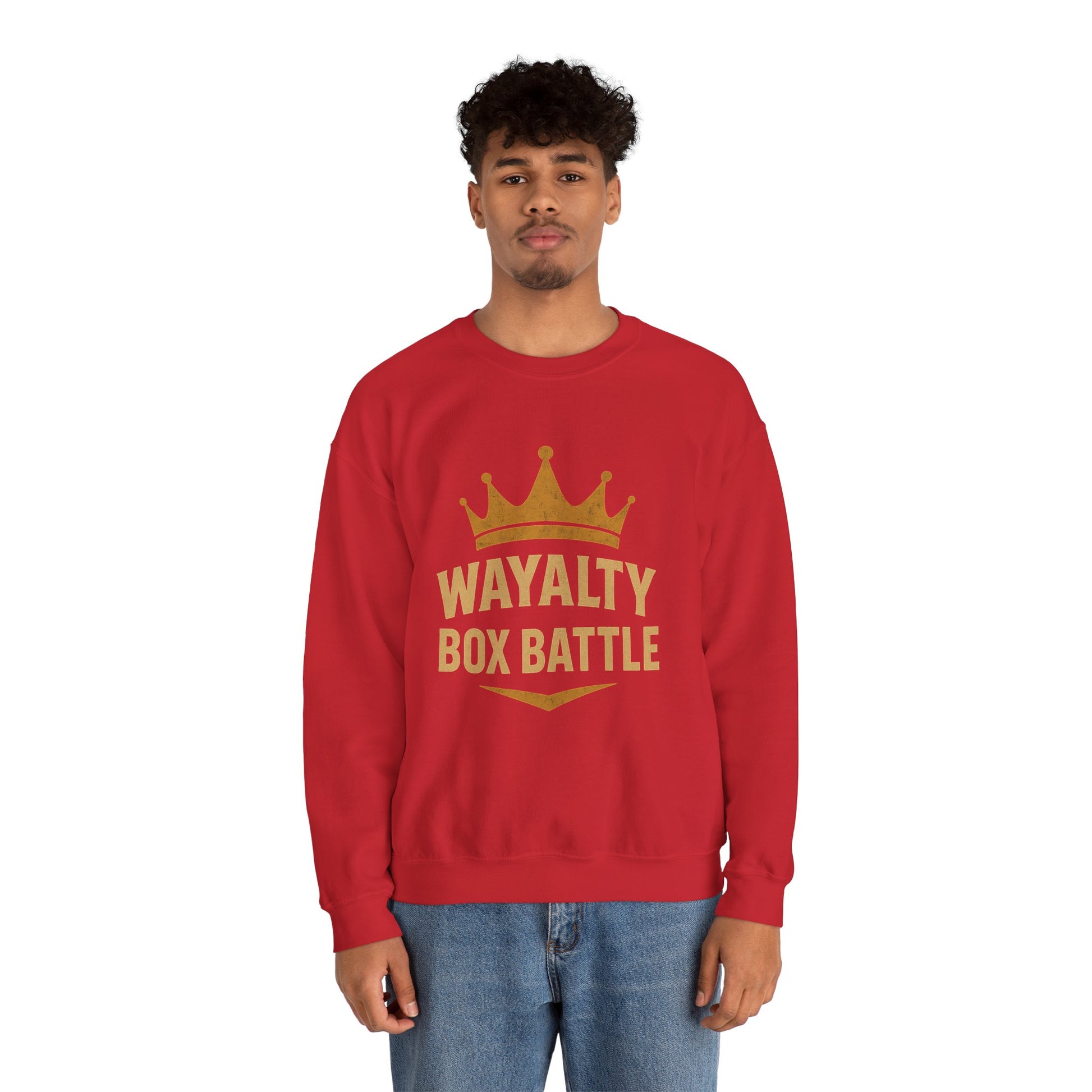Wayalty Box Battle Crewneck Sweatshirt