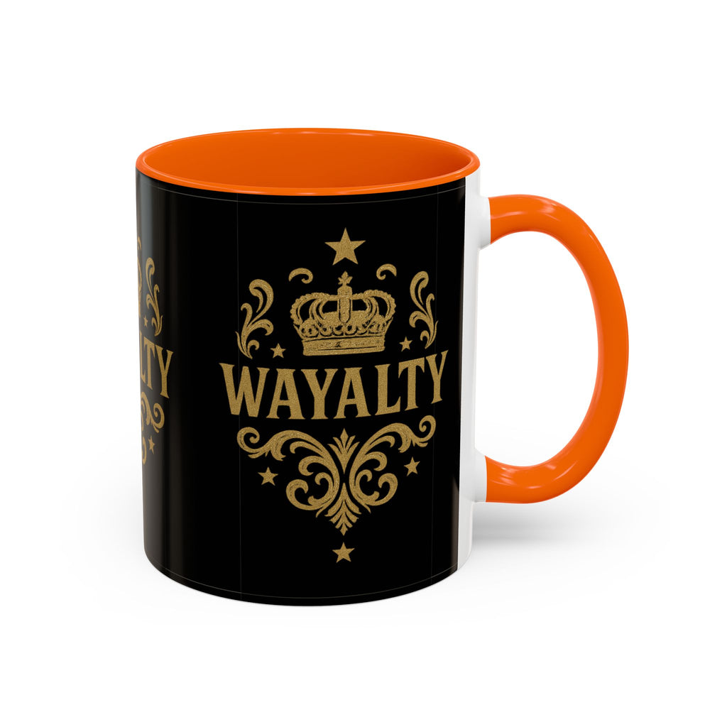 Wayalty-Themed Accent Coffee Mug - Elegant Drinkware for Confidence & Celebration | Perfect Gift for Coffee Lovers, Birthdays, [...] - Wayal Store