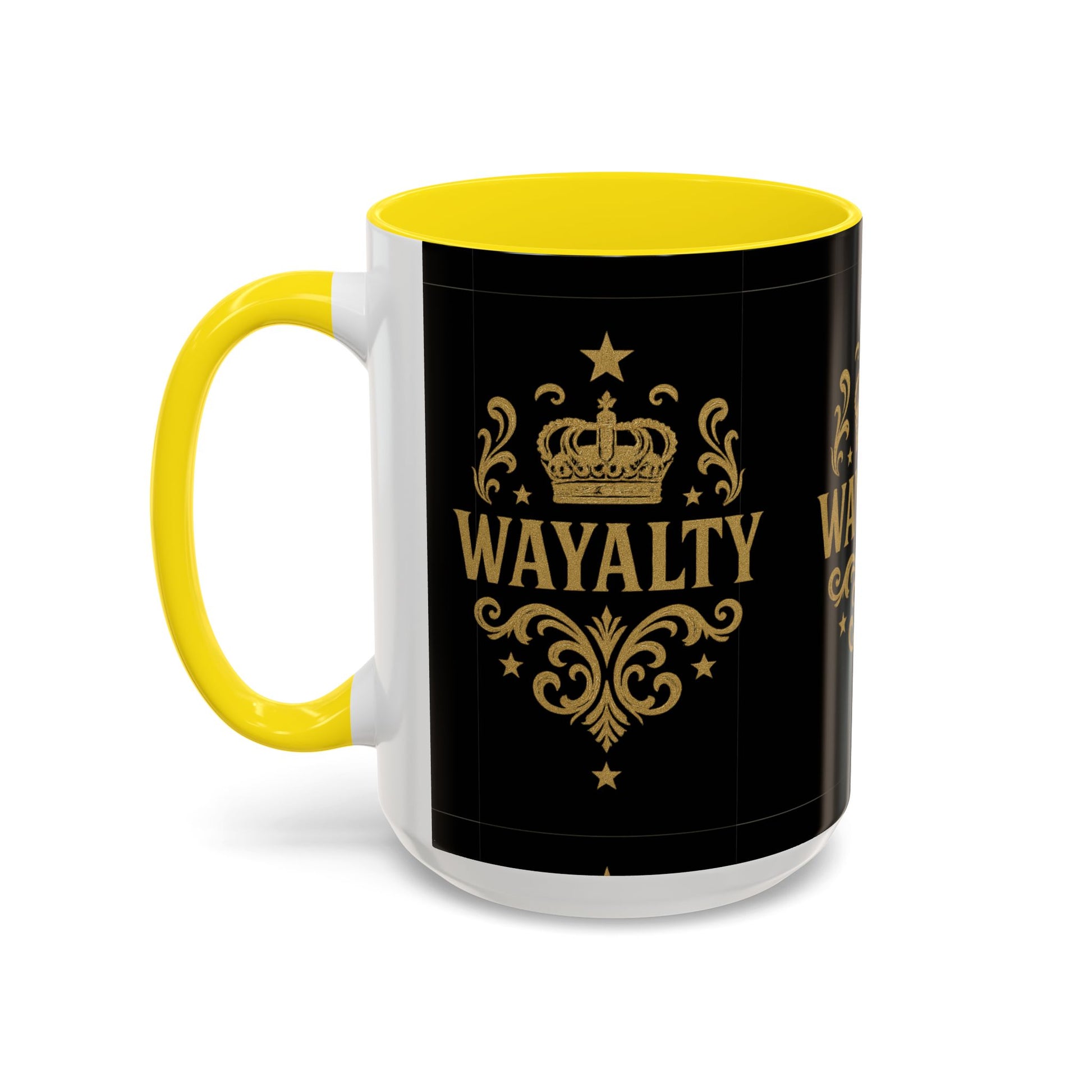 Wayalty-Themed Accent Coffee Mug - Elegant Drinkware for Confidence & Celebration | Perfect Gift for Coffee Lovers, Birthdays, [...] - Wayal Store