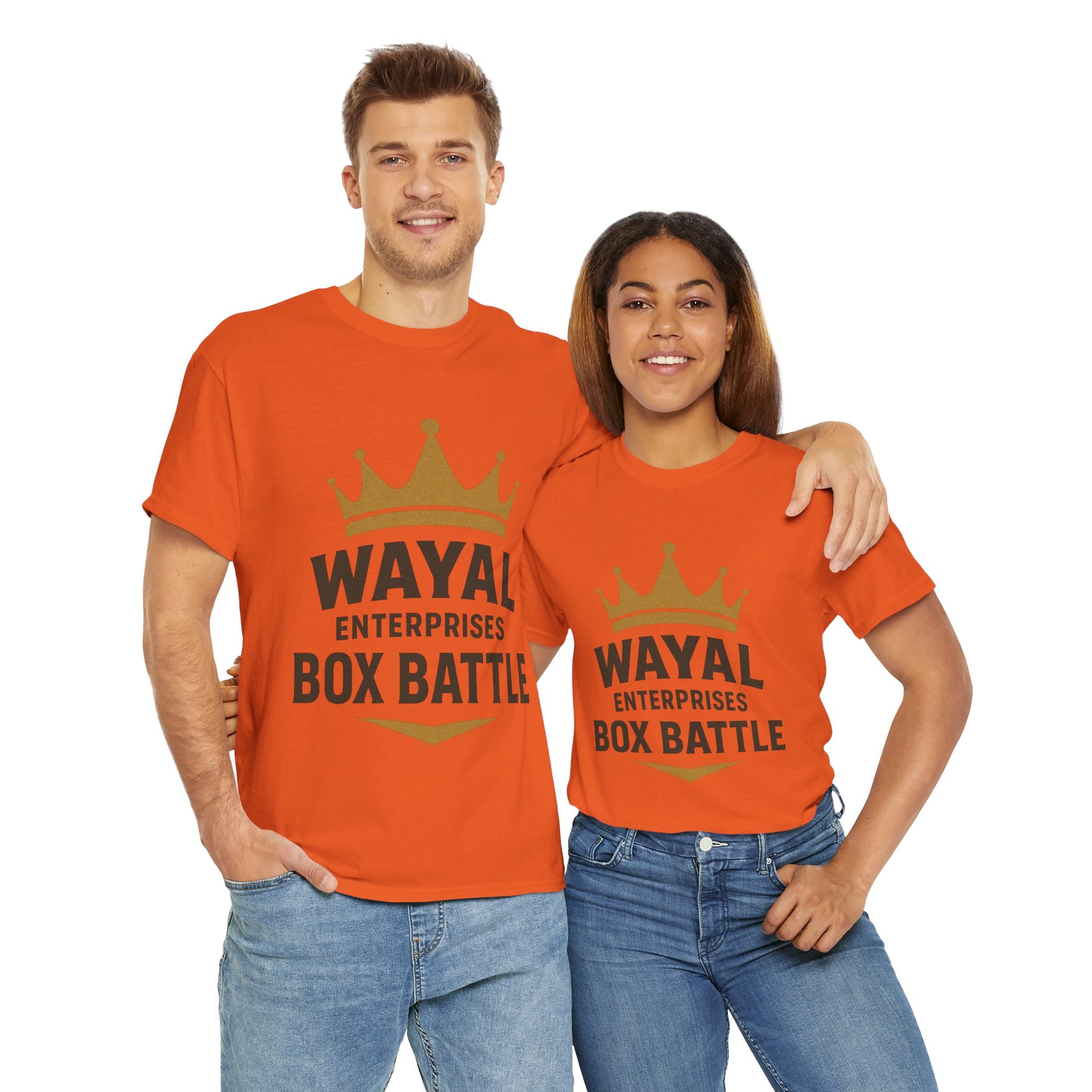 Wayal Enterprises Box Battle Unisex Heavy Cotton Tee