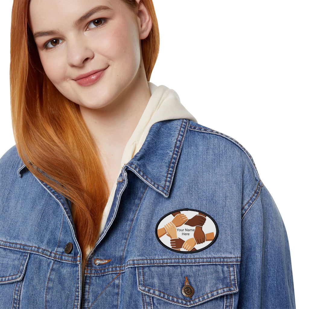 Personalized Iron-On Patches, Custom Name Patches, Fashion Patches, Unique Jacket Accessories, Creative Gift Ideas - Wayal Store